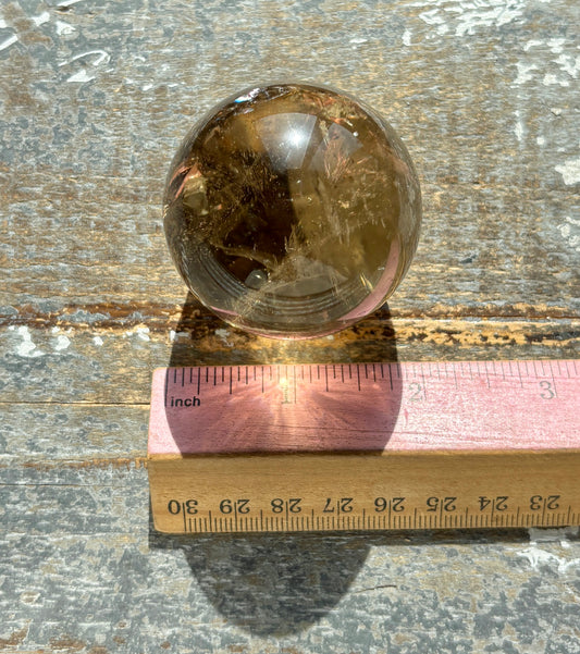 Gorgeous Authentic Natural Citrine Sphere from Brazil