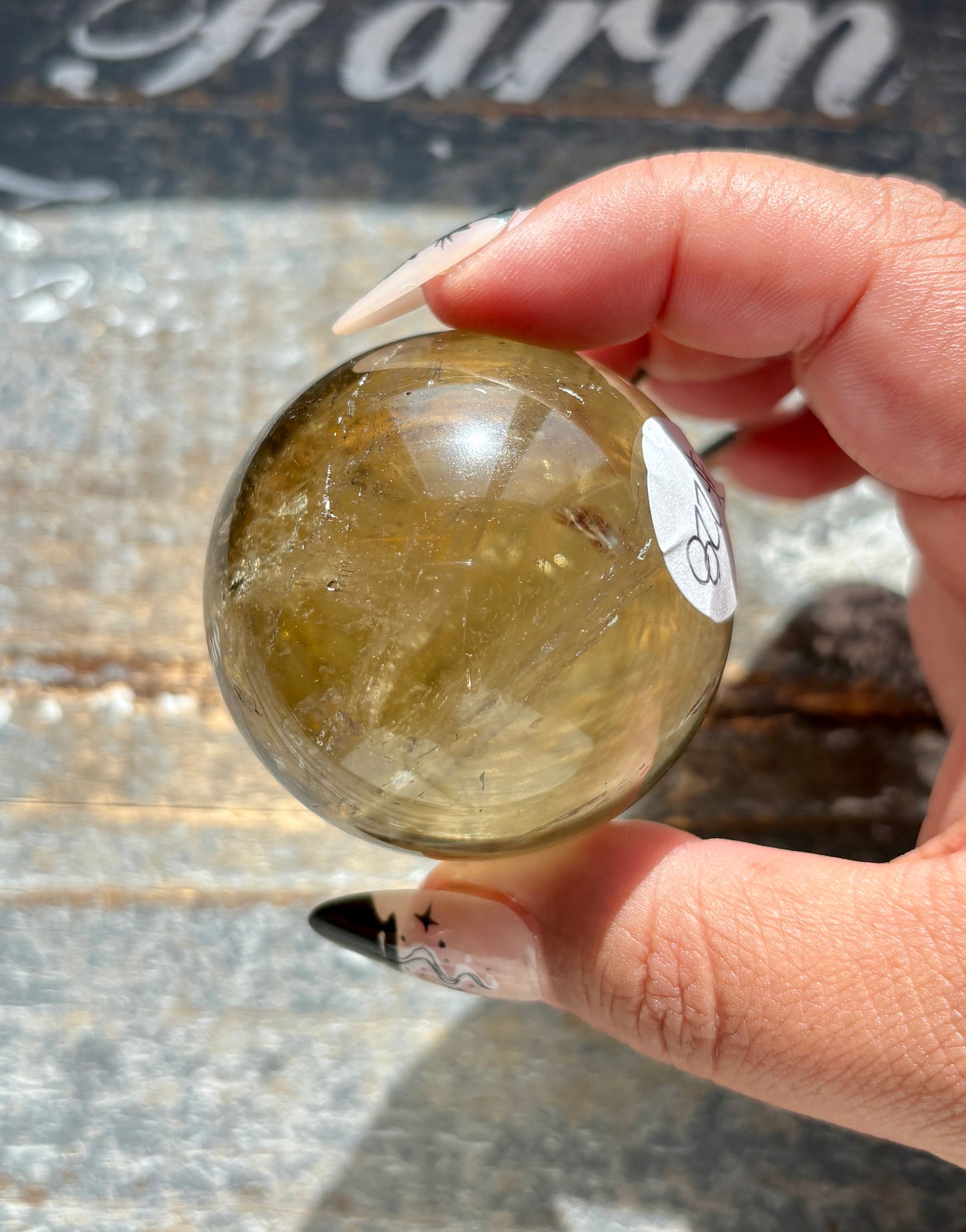 Gorgeous Authentic Natural Citrine Sphere from Brazil