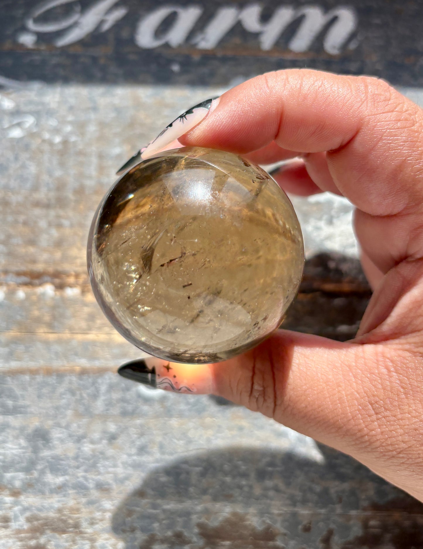 Gorgeous Authentic Natural Citrine Sphere from Brazil