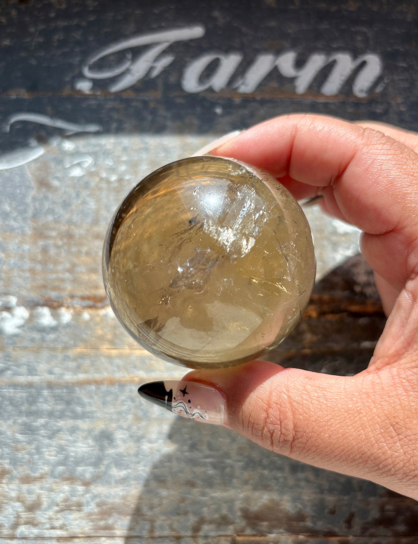 Gorgeous Authentic Natural Citrine Sphere from Brazil