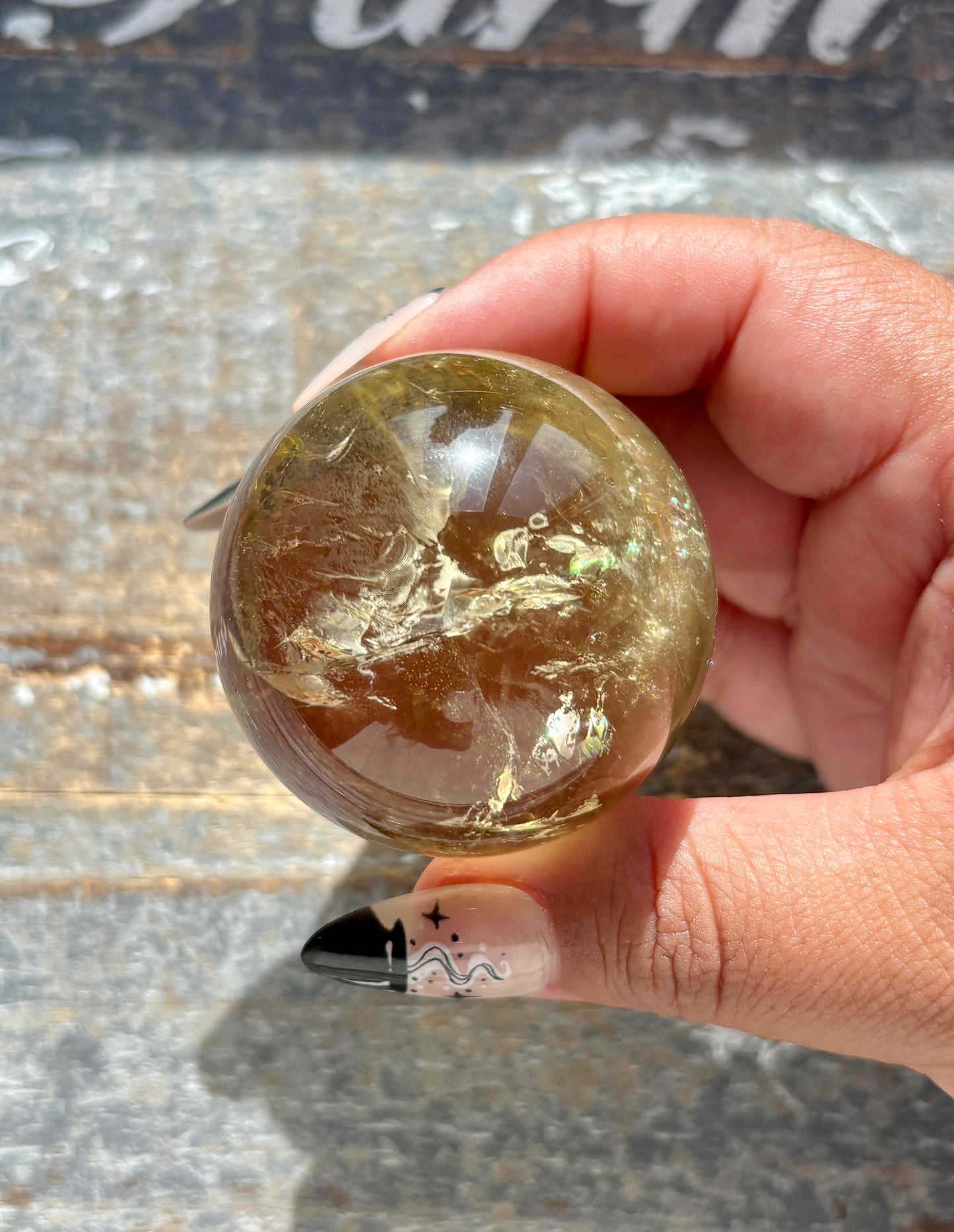 Gorgeous Authentic Natural Citrine Sphere from Brazil