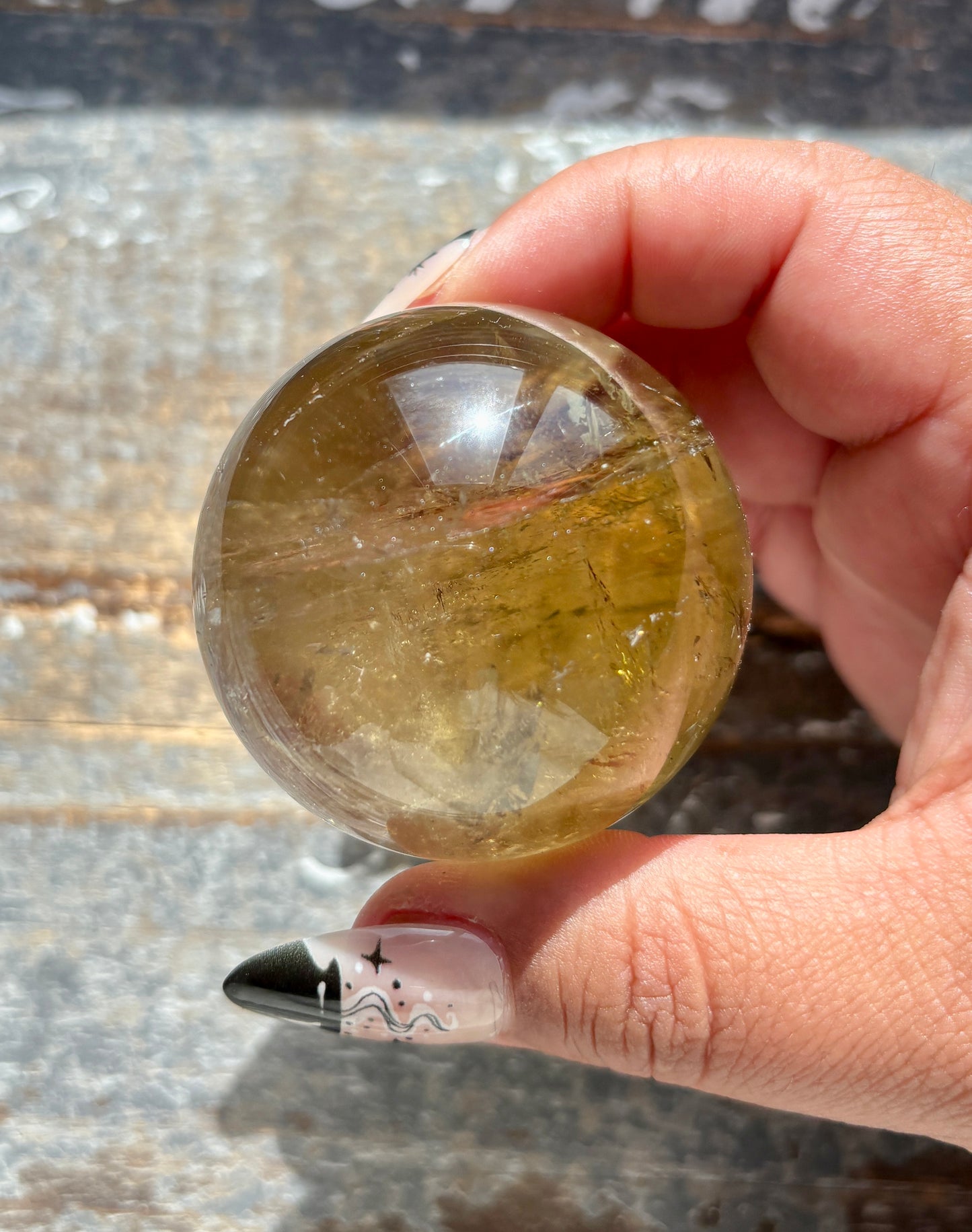 Gorgeous Authentic Natural Citrine Sphere from Brazil