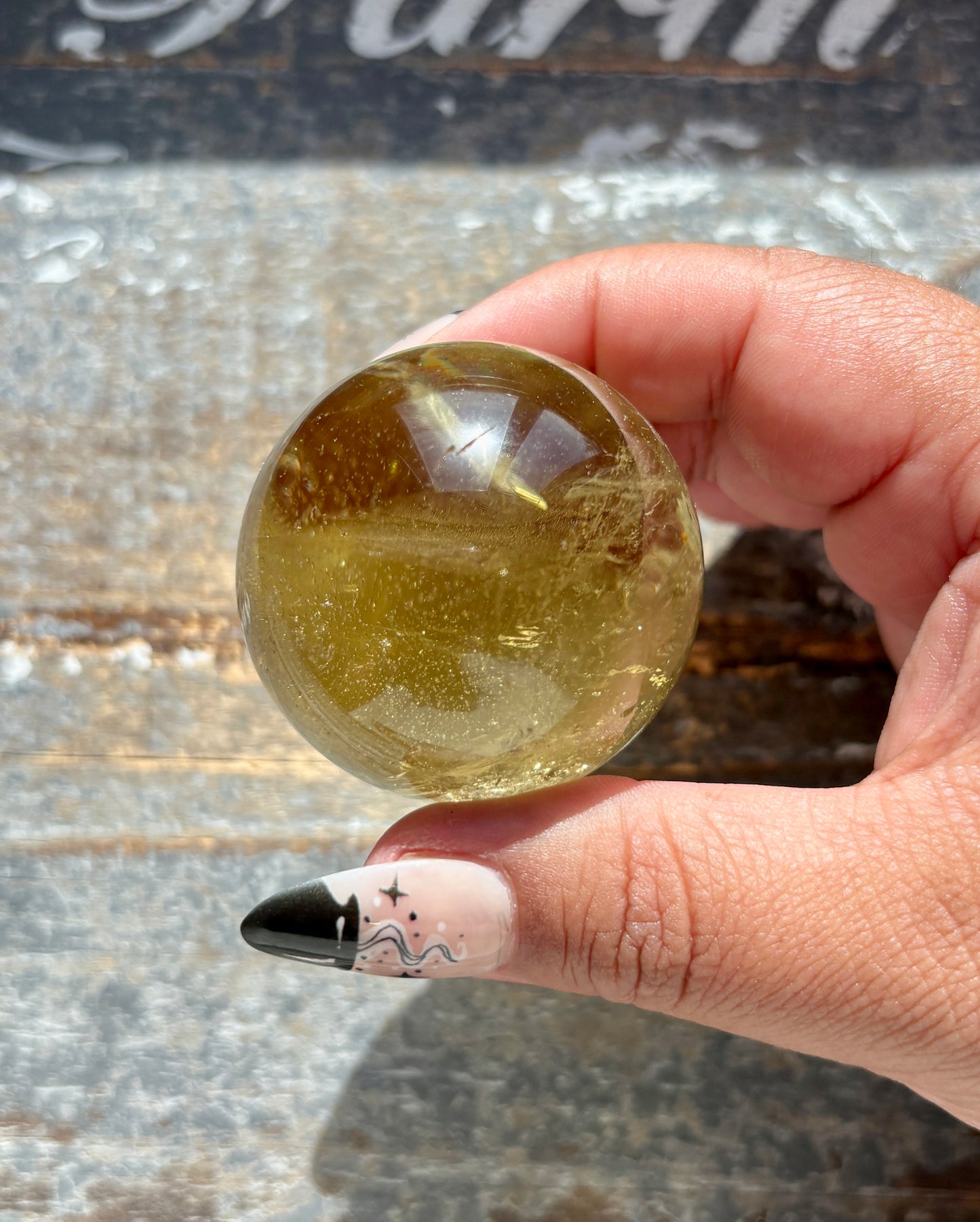 Gorgeous Authentic Natural Citrine Sphere from Brazil