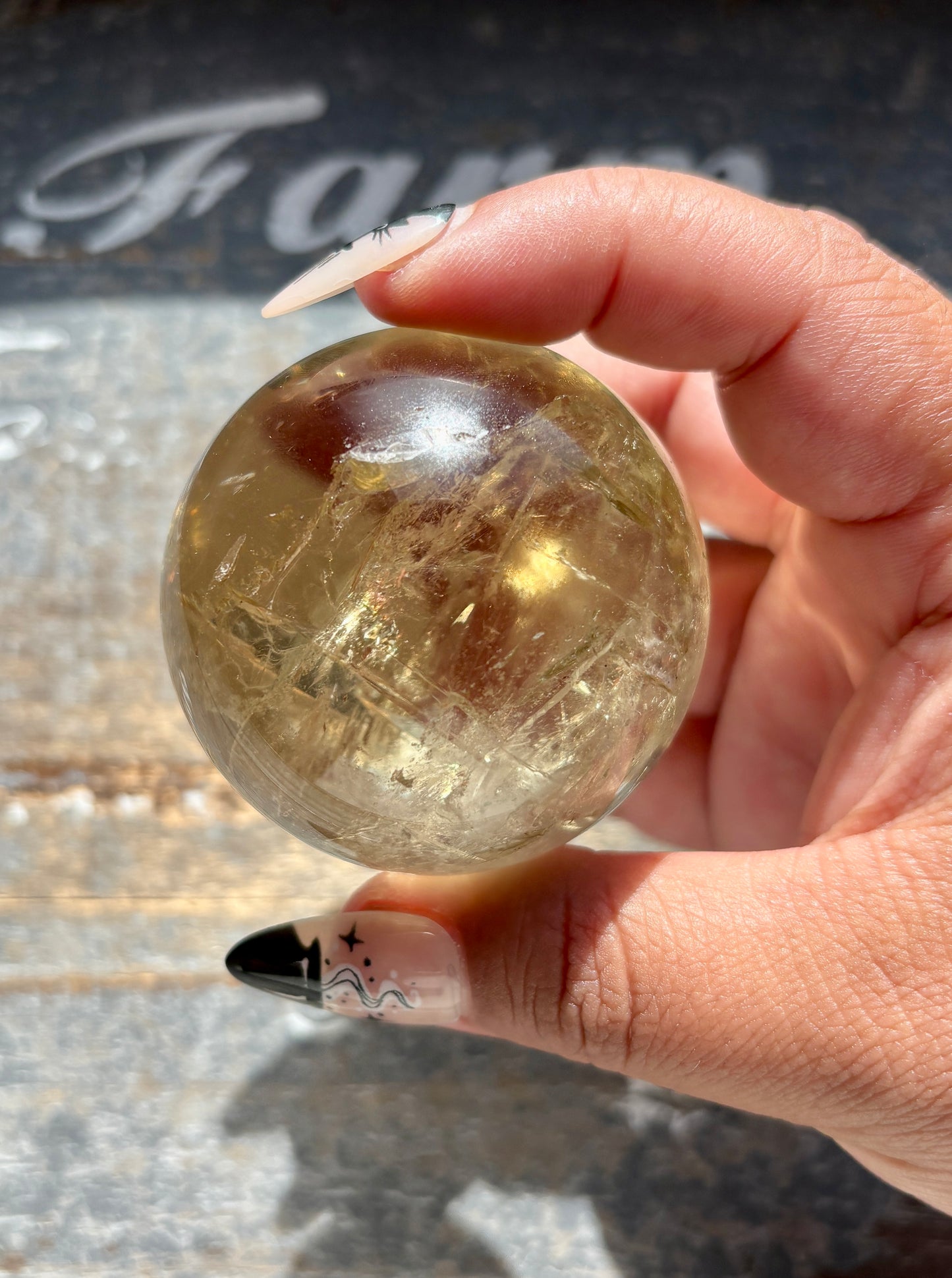 Gorgeous Authentic Natural Citrine Sphere from Brazil