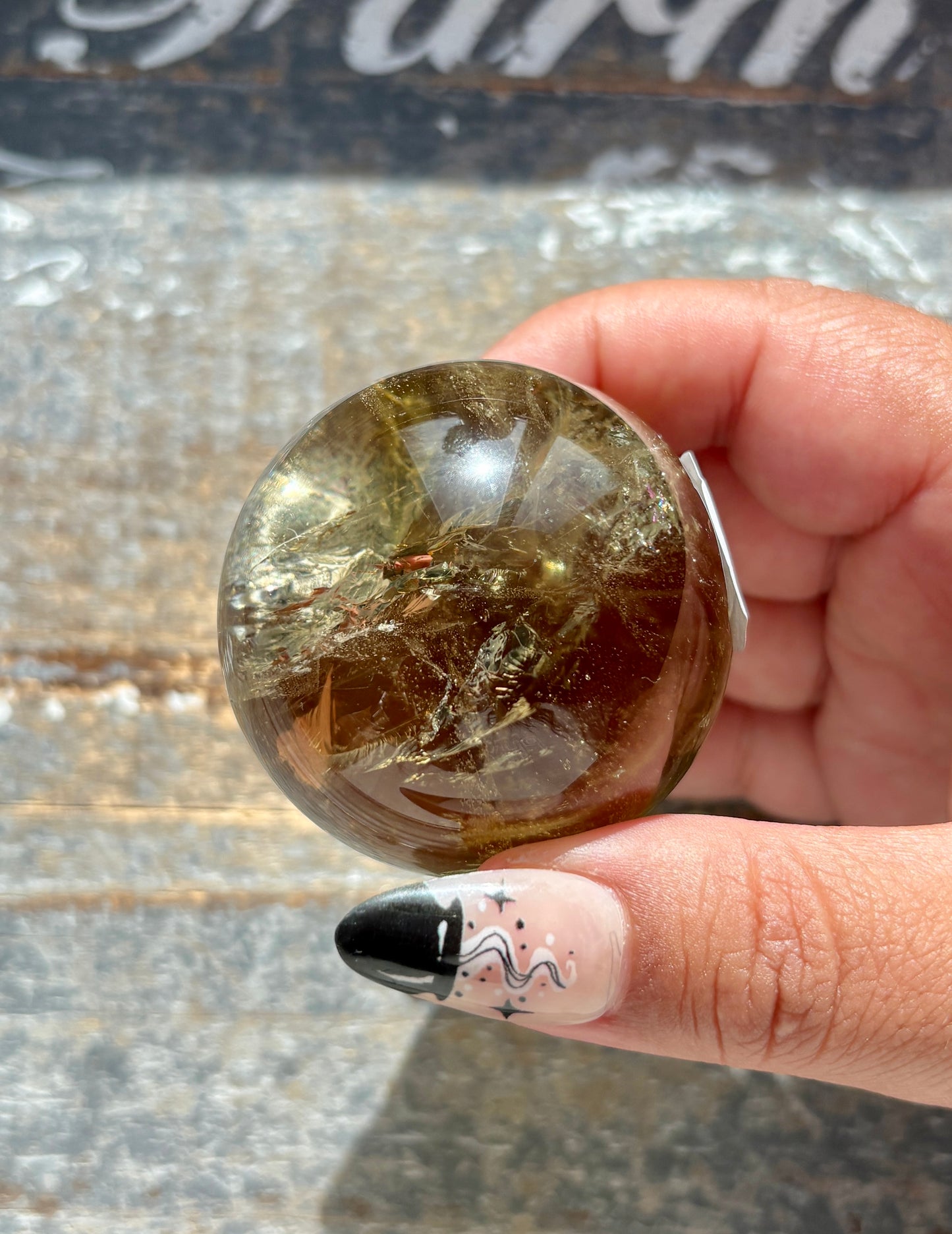 Gorgeous Authentic Natural Citrine Sphere from Brazil