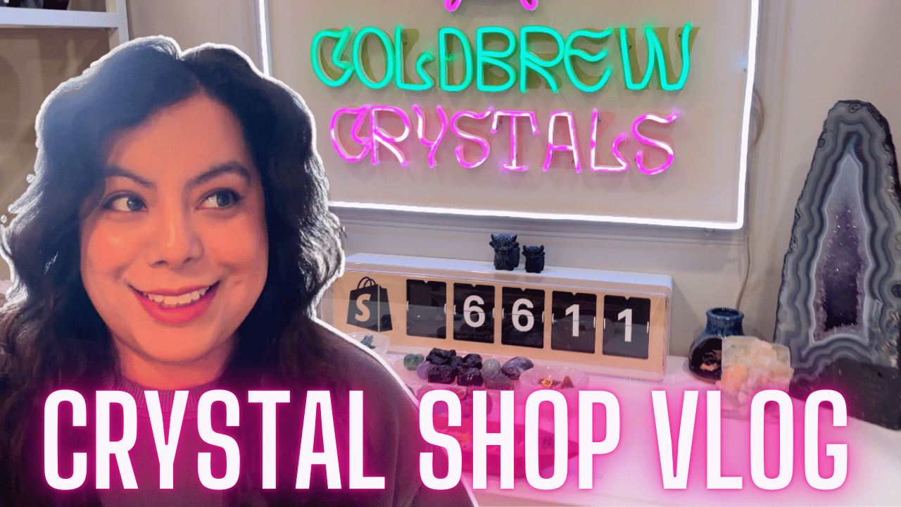 Load video: link crystal shop vlog on youtube