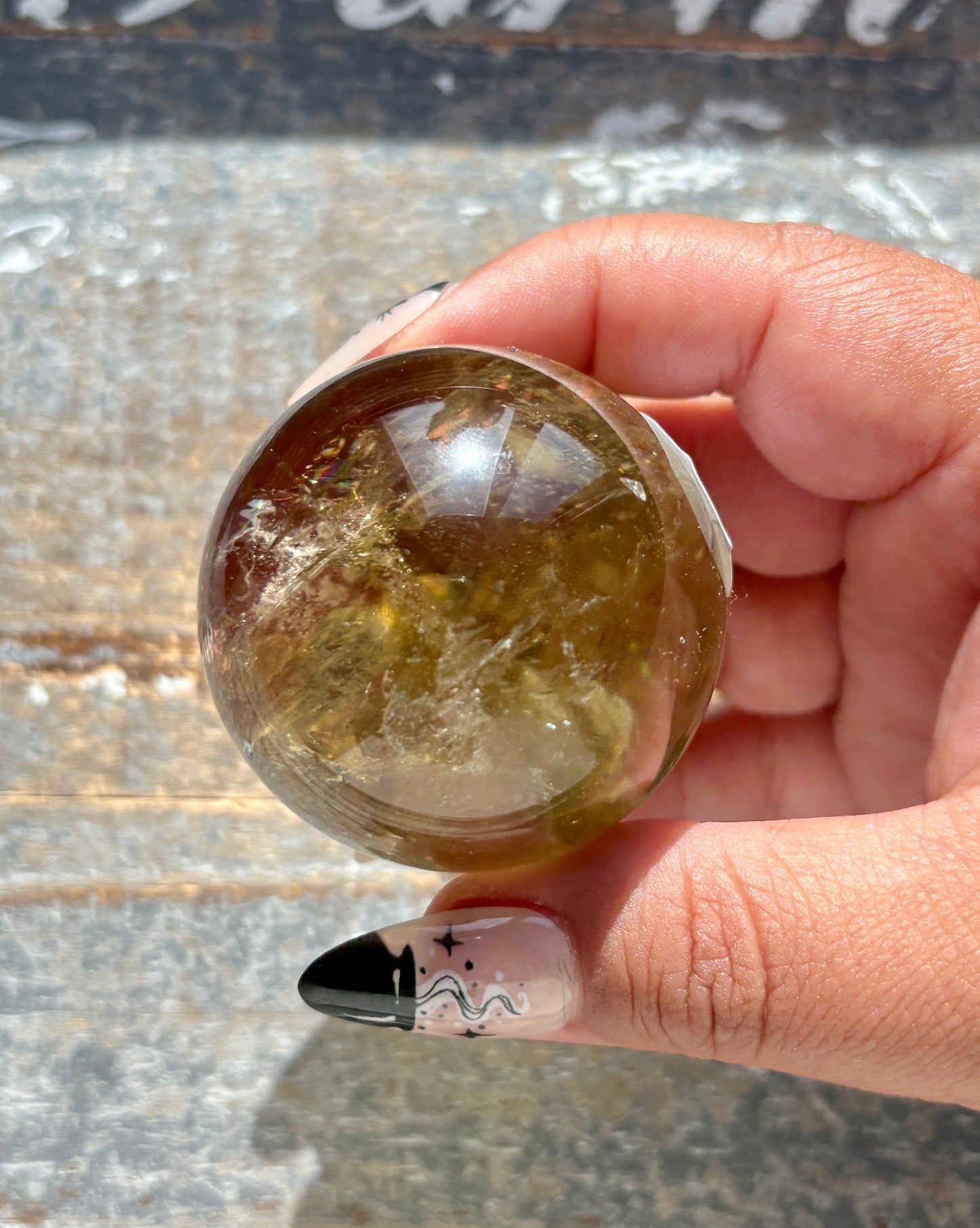 Gorgeous Authentic Natural Citrine Sphere from Brazil