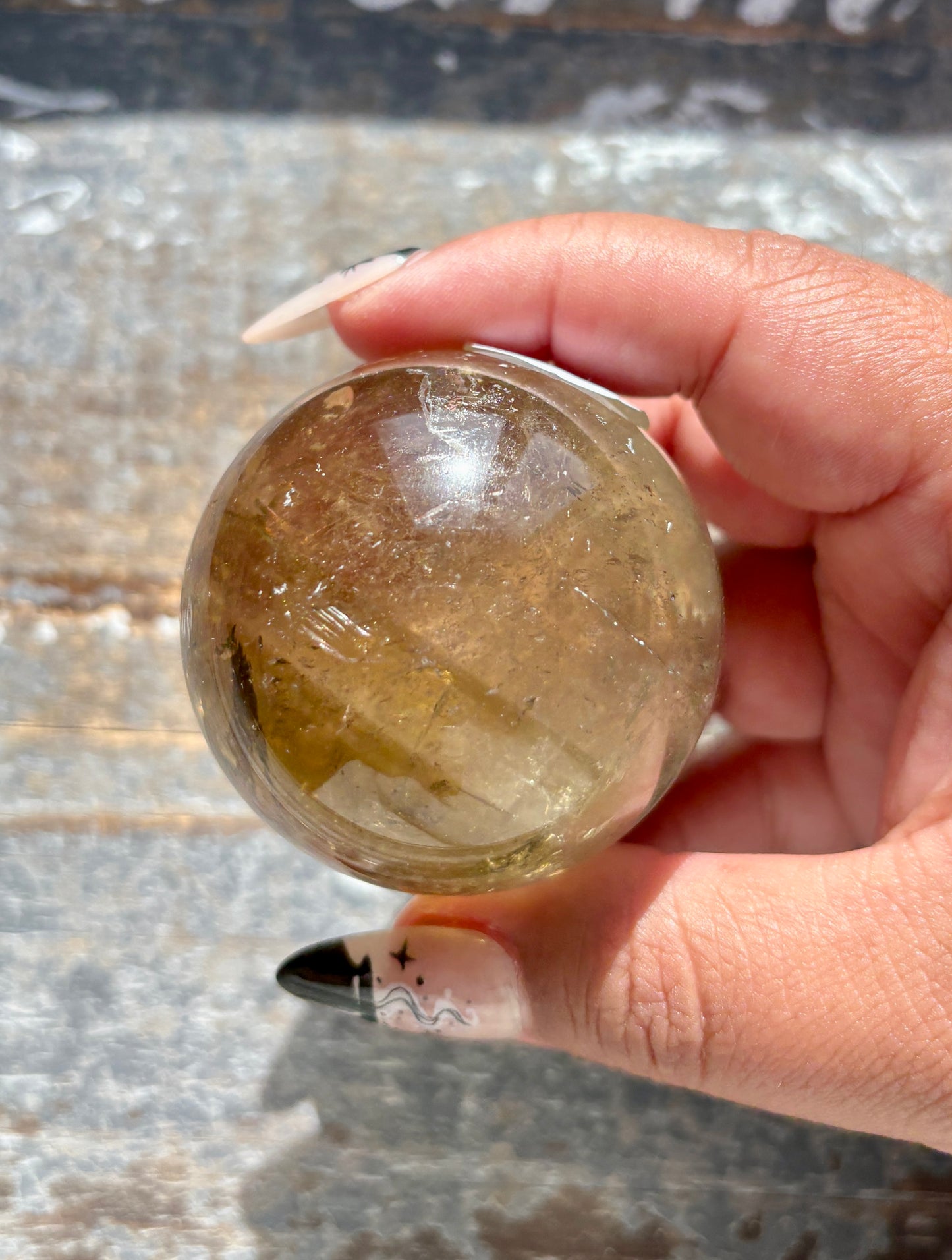 Gorgeous Authentic Natural Citrine Sphere from Brazil