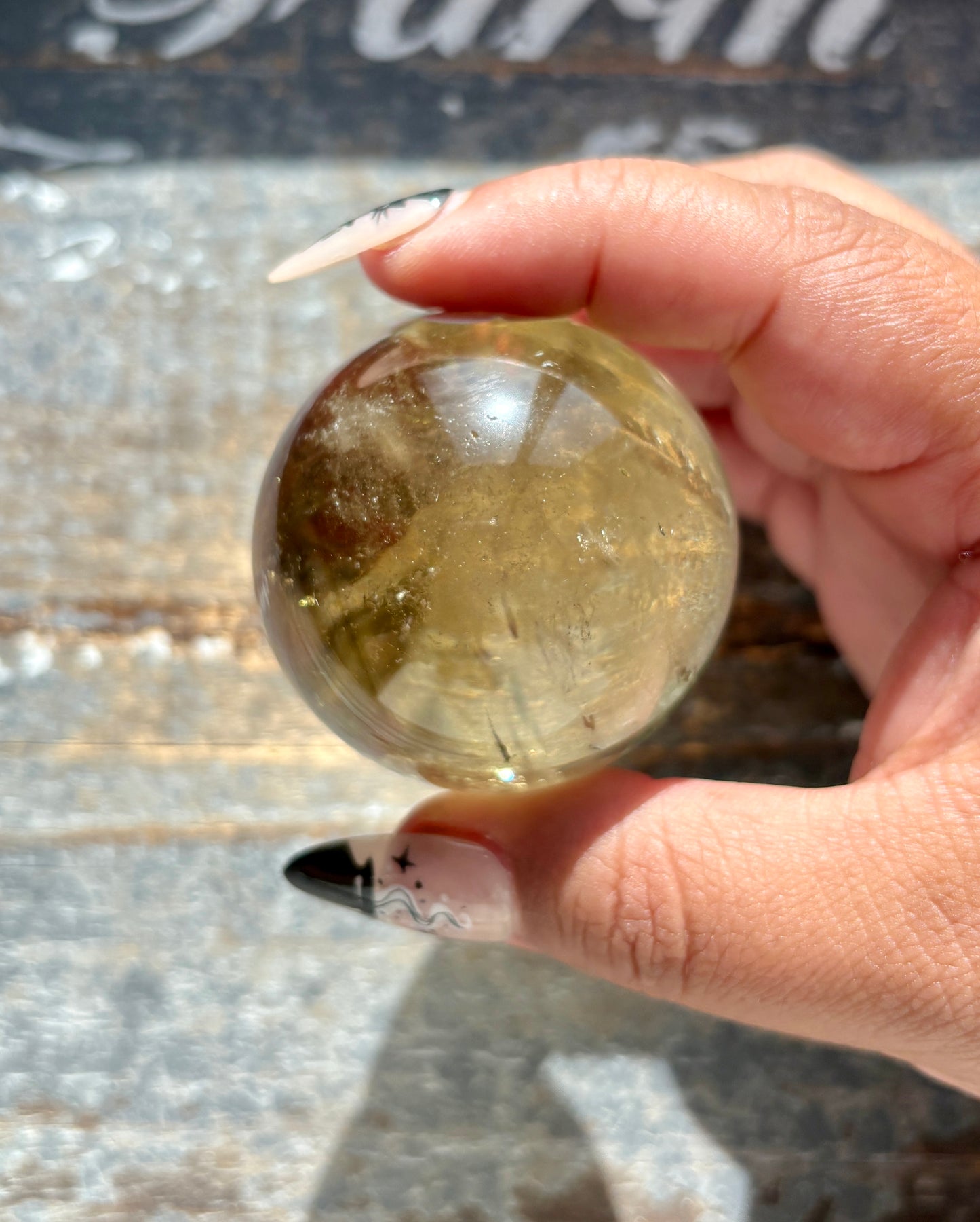 Gorgeous Authentic Natural Citrine Sphere from Brazil