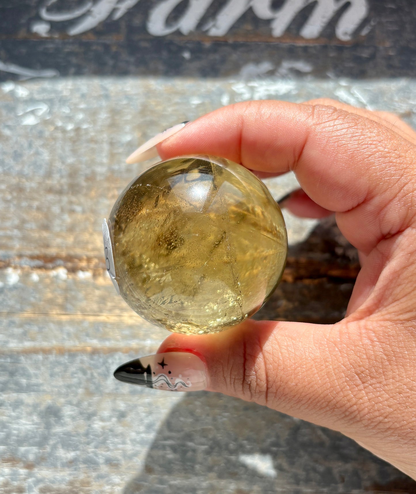 Gorgeous Authentic Natural Citrine Sphere from Brazil