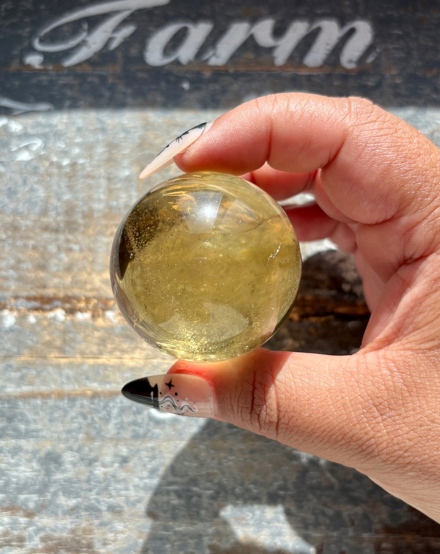 Gorgeous Authentic Natural Citrine Sphere from Brazil