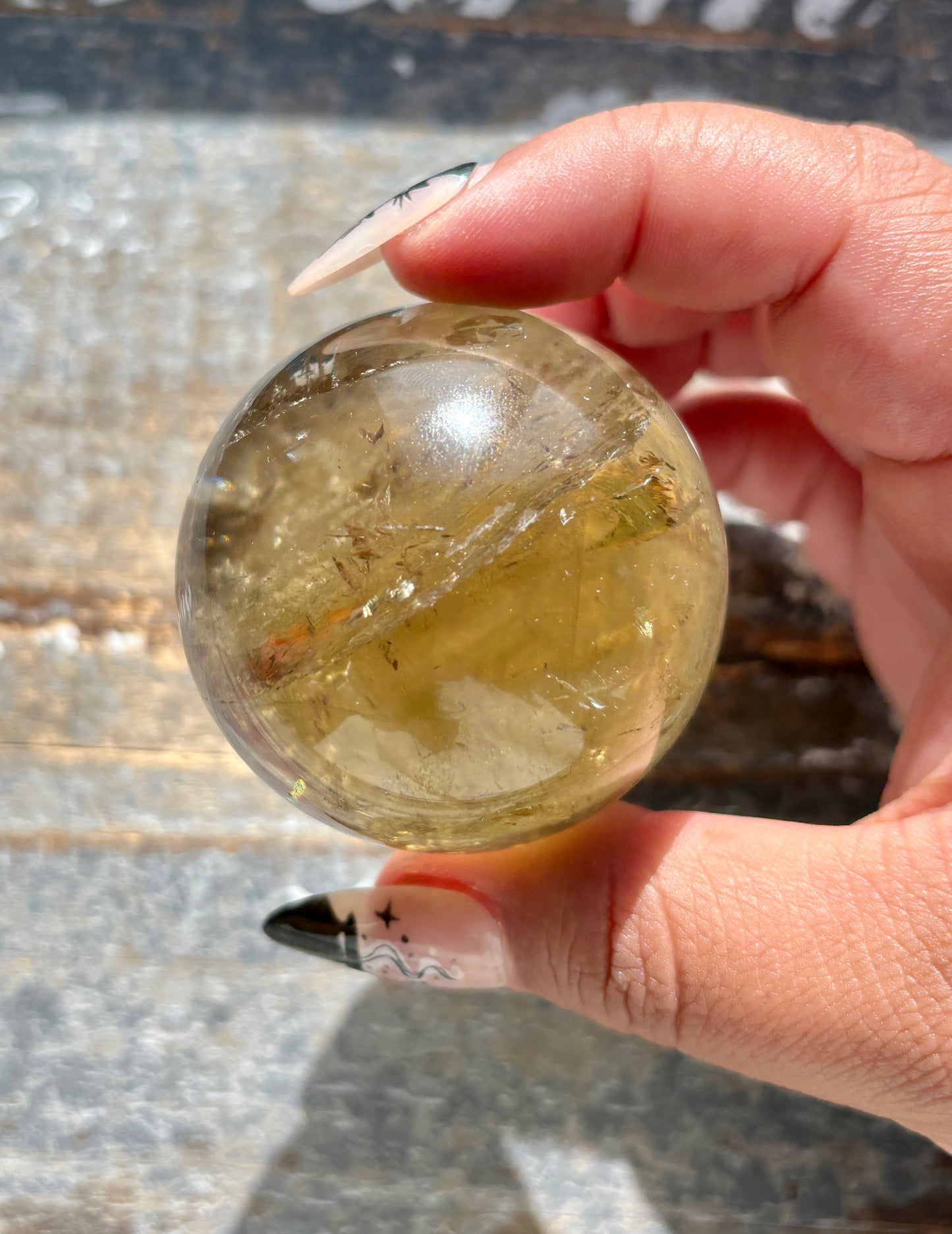 Gorgeous Authentic Natural Citrine Sphere from Brazil