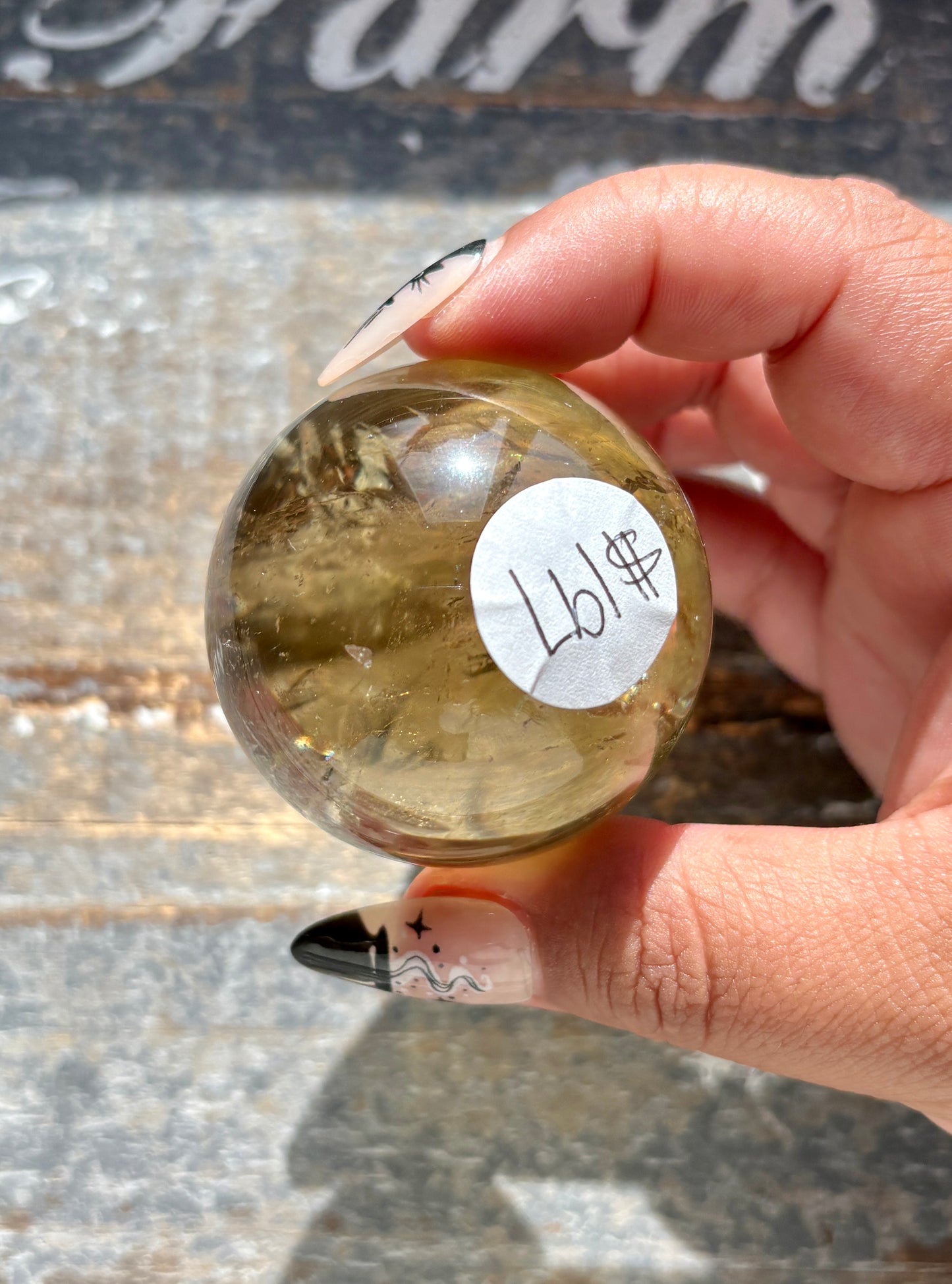 Gorgeous Authentic Natural Citrine Sphere from Brazil