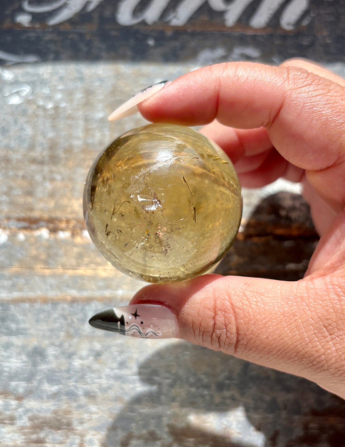 Gorgeous Authentic Natural Citrine Sphere from Brazil