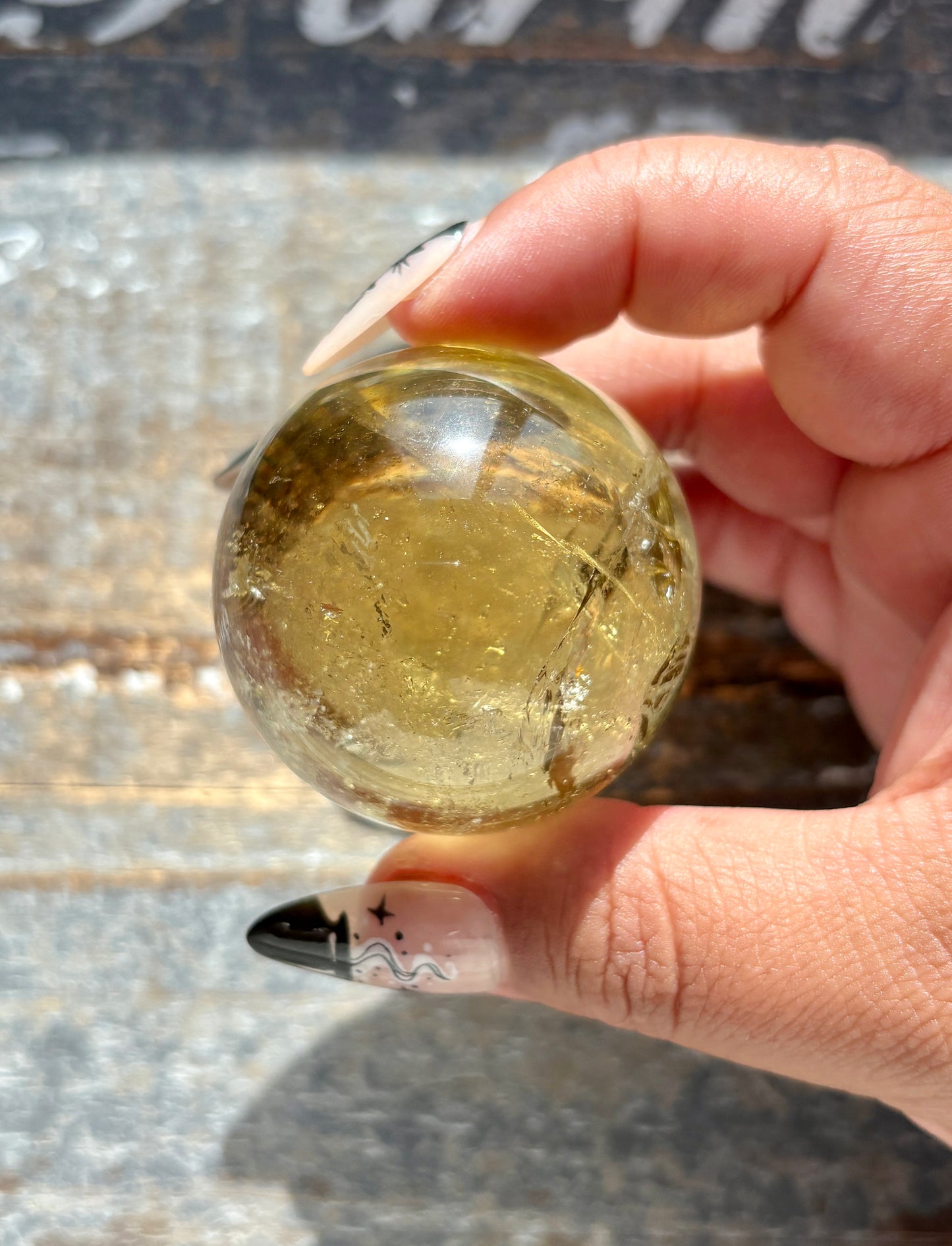 Gorgeous Authentic Natural Citrine Sphere from Brazil