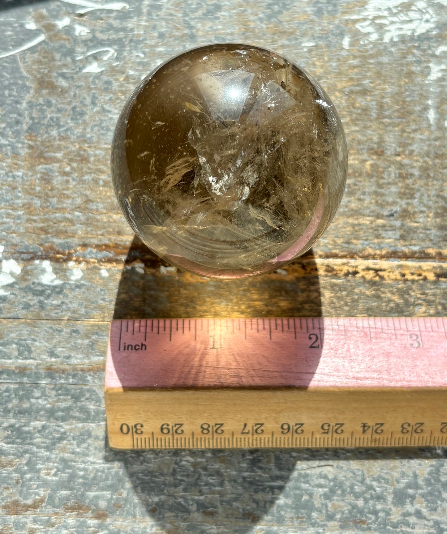 Gorgeous Authentic Natural Citrine Sphere from Brazil