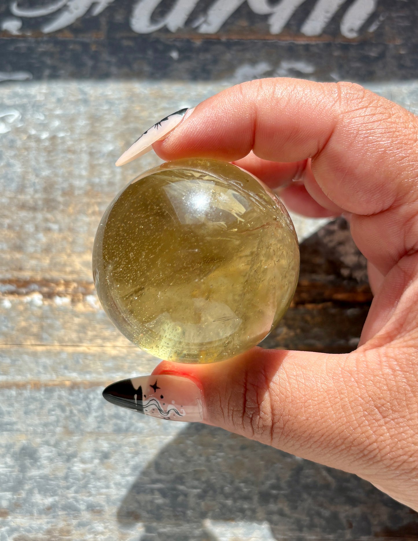 Gorgeous Authentic Natural Citrine Sphere from Brazil