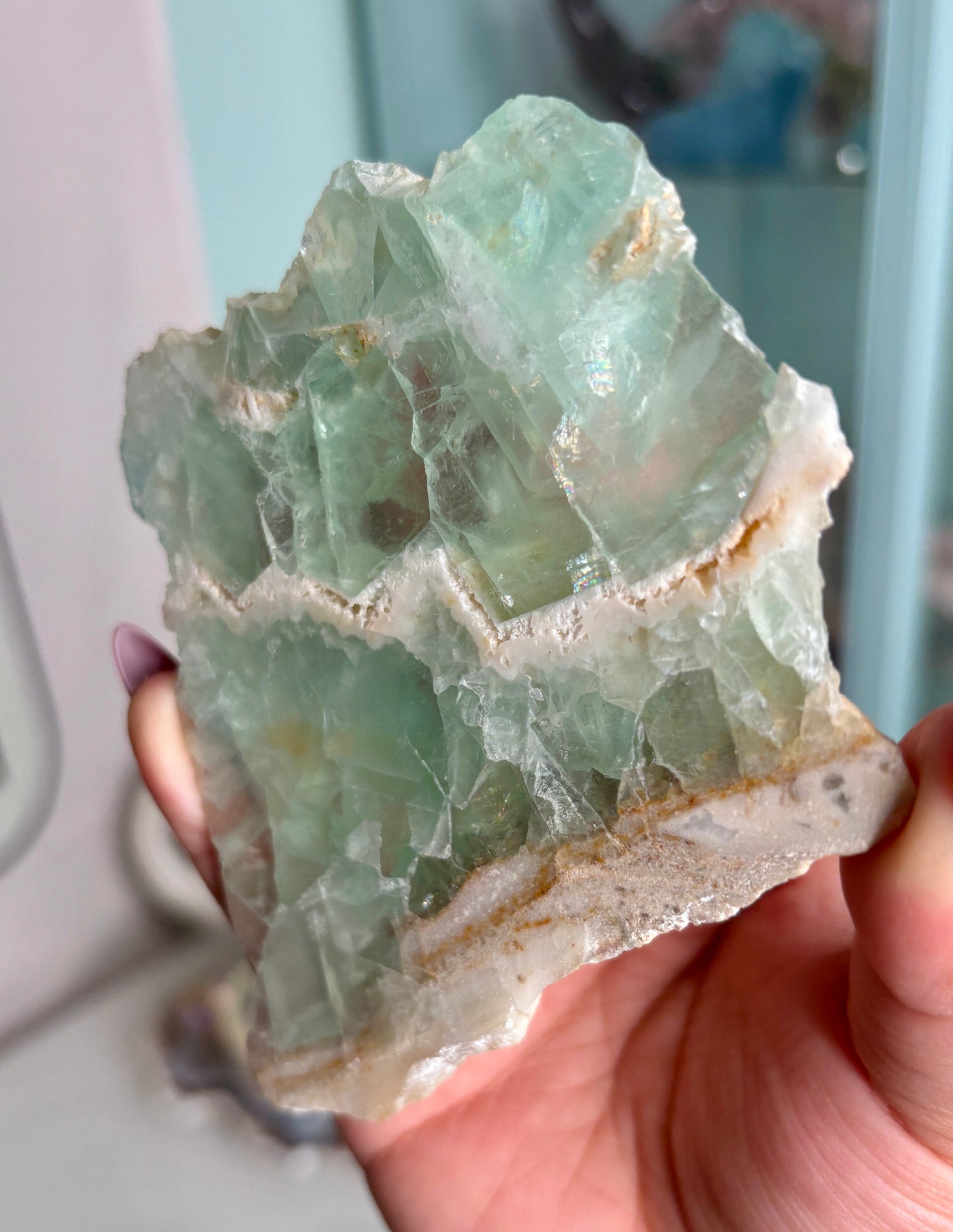 Mexican fluorite slab