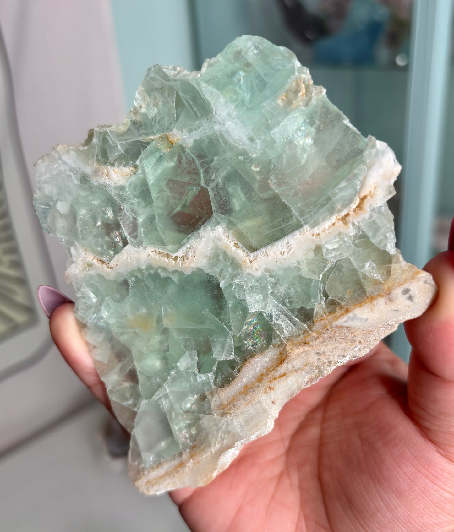 Mexican fluorite slab