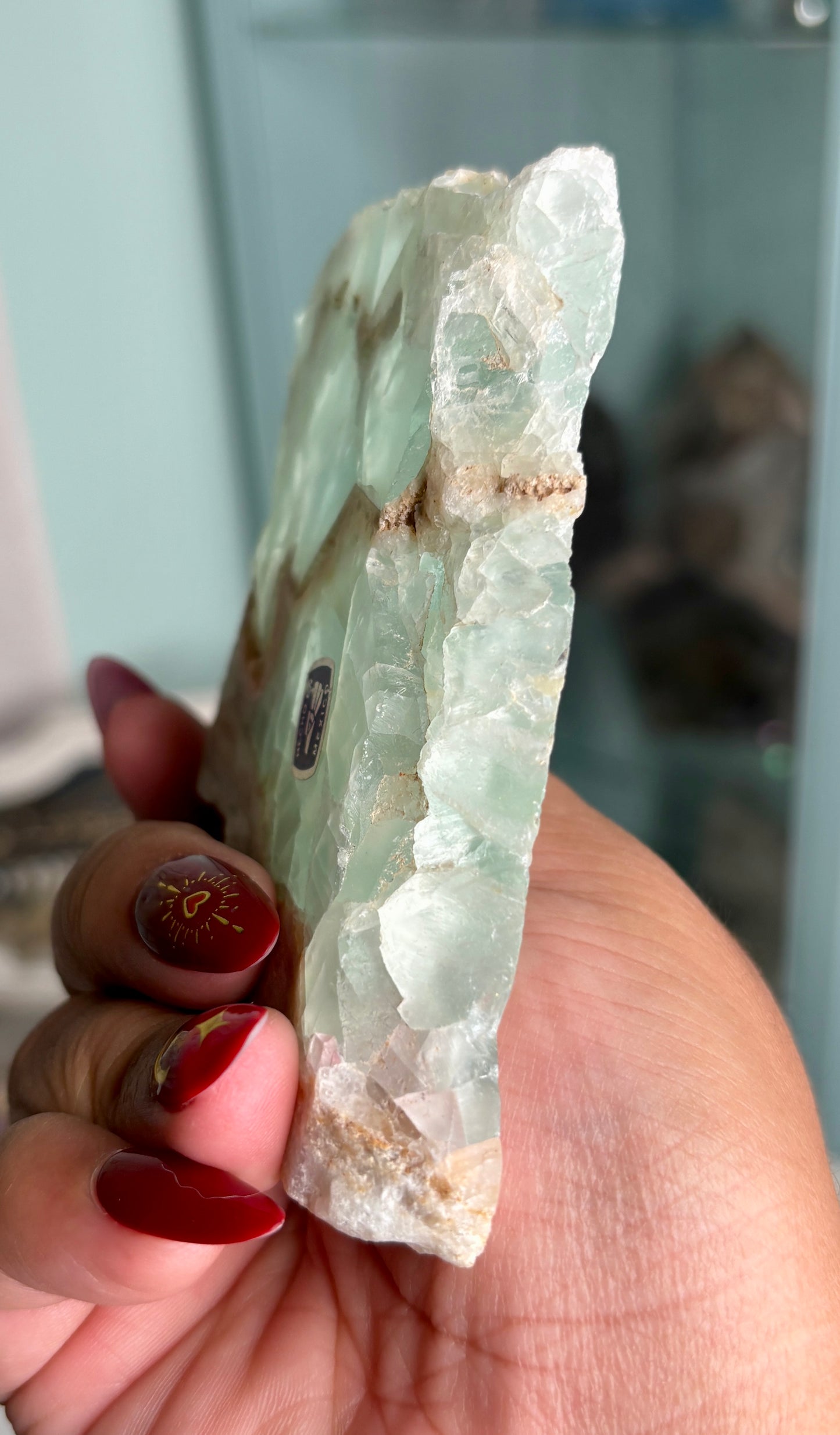 Mexican fluorite slab