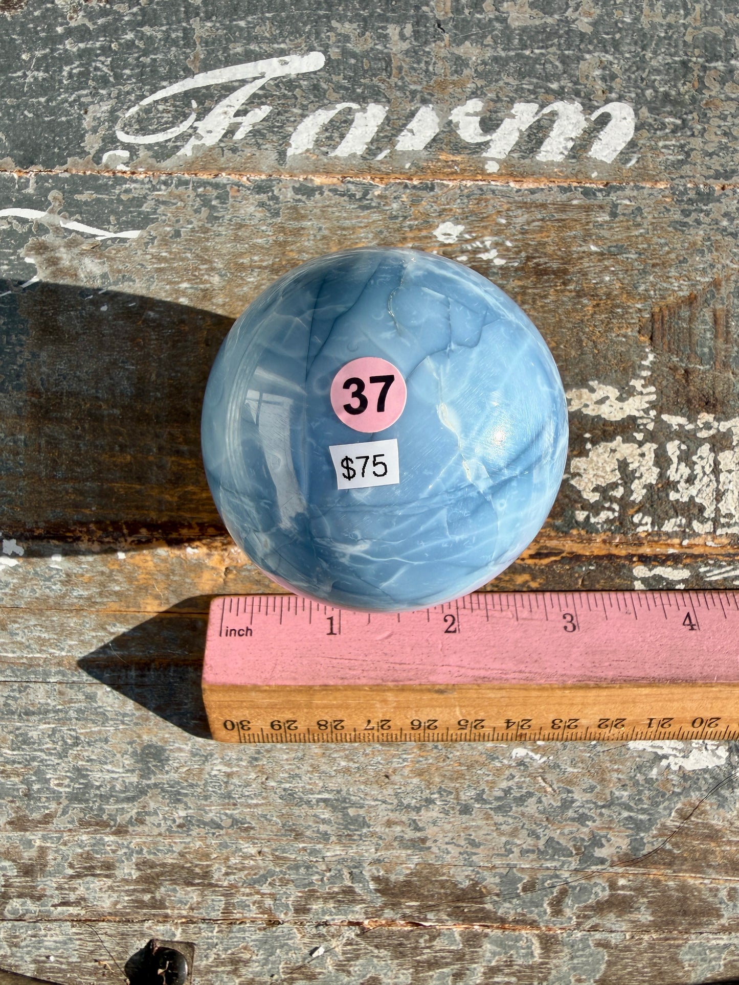 Gorgeous Blue Opal Sphere | India | Opt 37