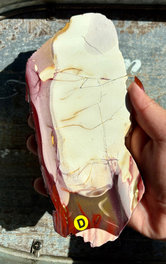 Gorgeous Mookaite Slab from Australia | Opt D