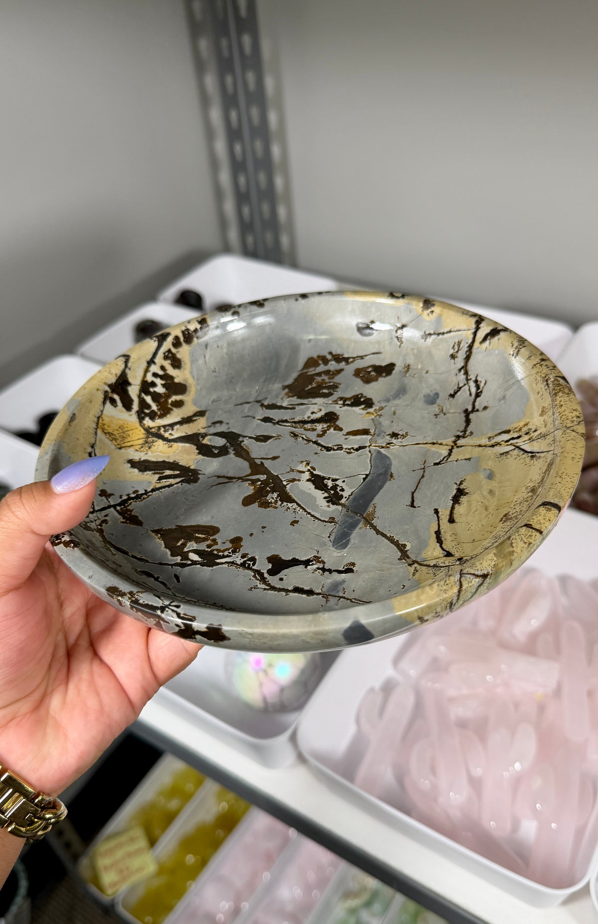 Gorgeous Picture Jasper Home Decor Plate | Opt 74