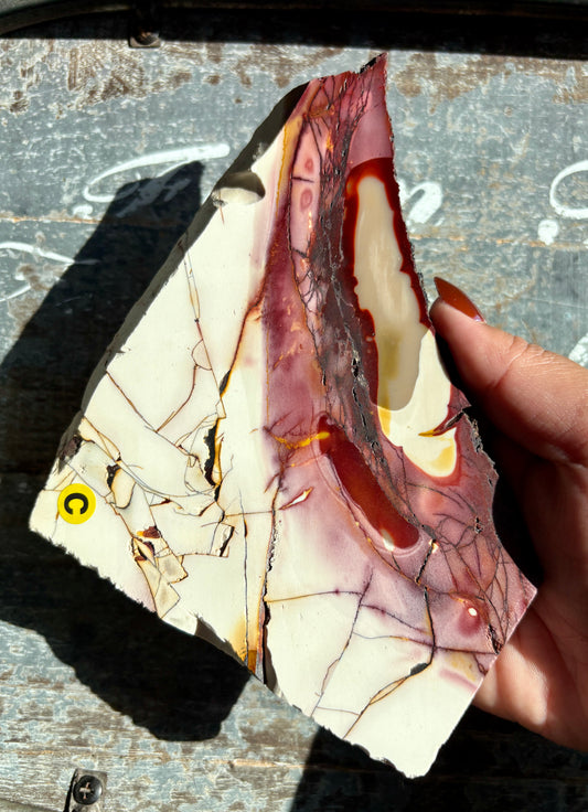 Gorgeous Mookaite Slab from Australia | Opt C