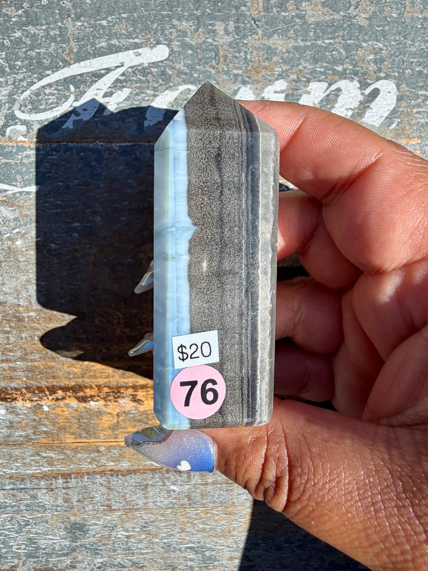 Gorgeous Blue Opal Tower | India | Opt 76