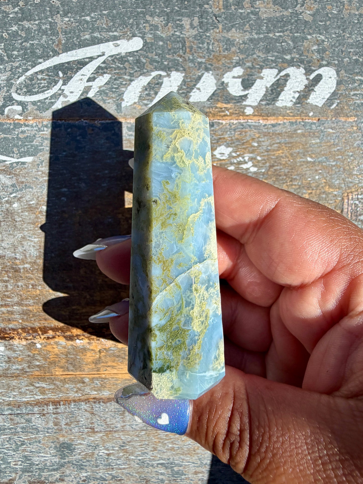 Gorgeous Blue Opal Tower | India | Opt 70
