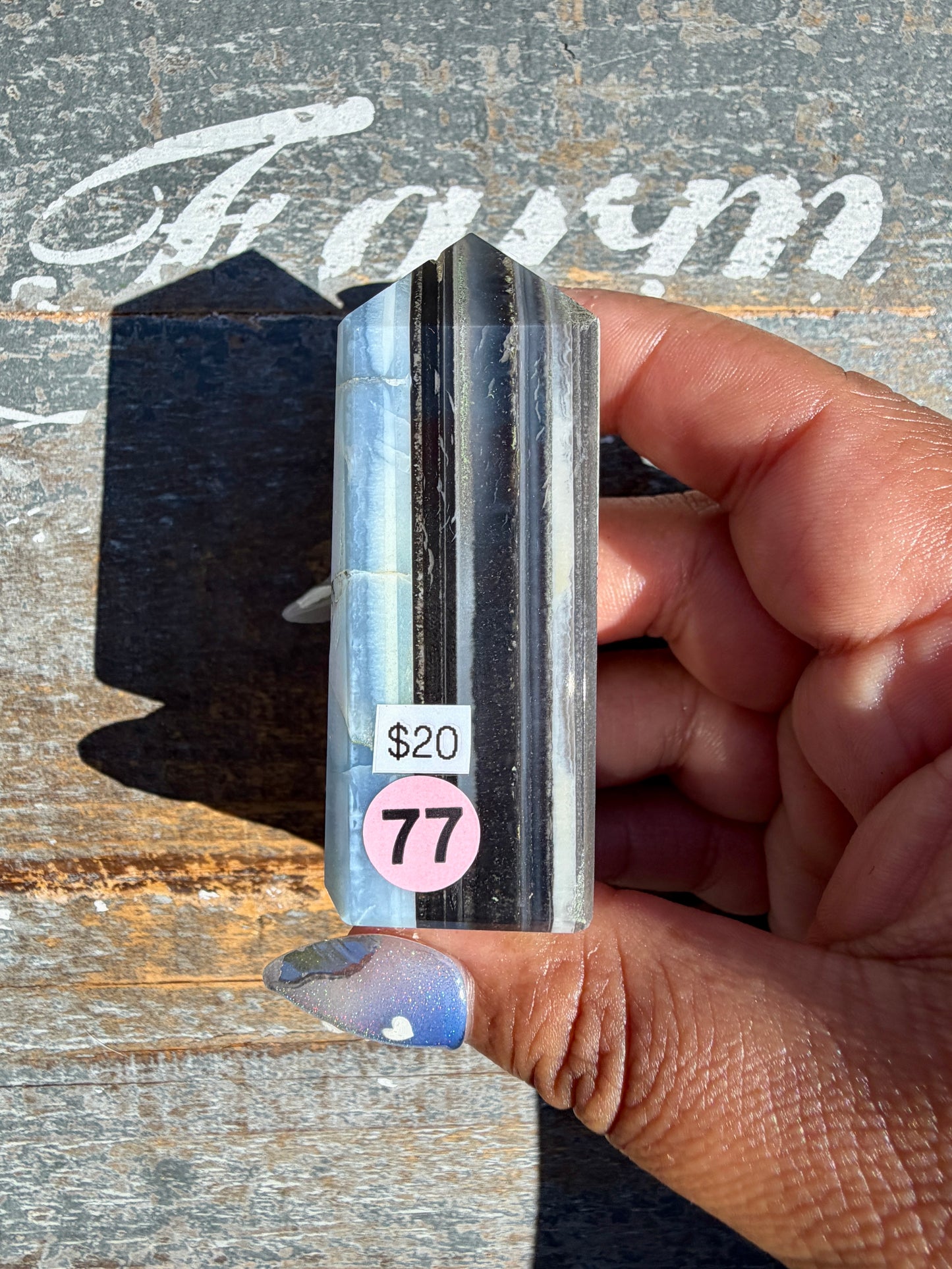 Gorgeous Blue Opal Tower | India | Opt 77