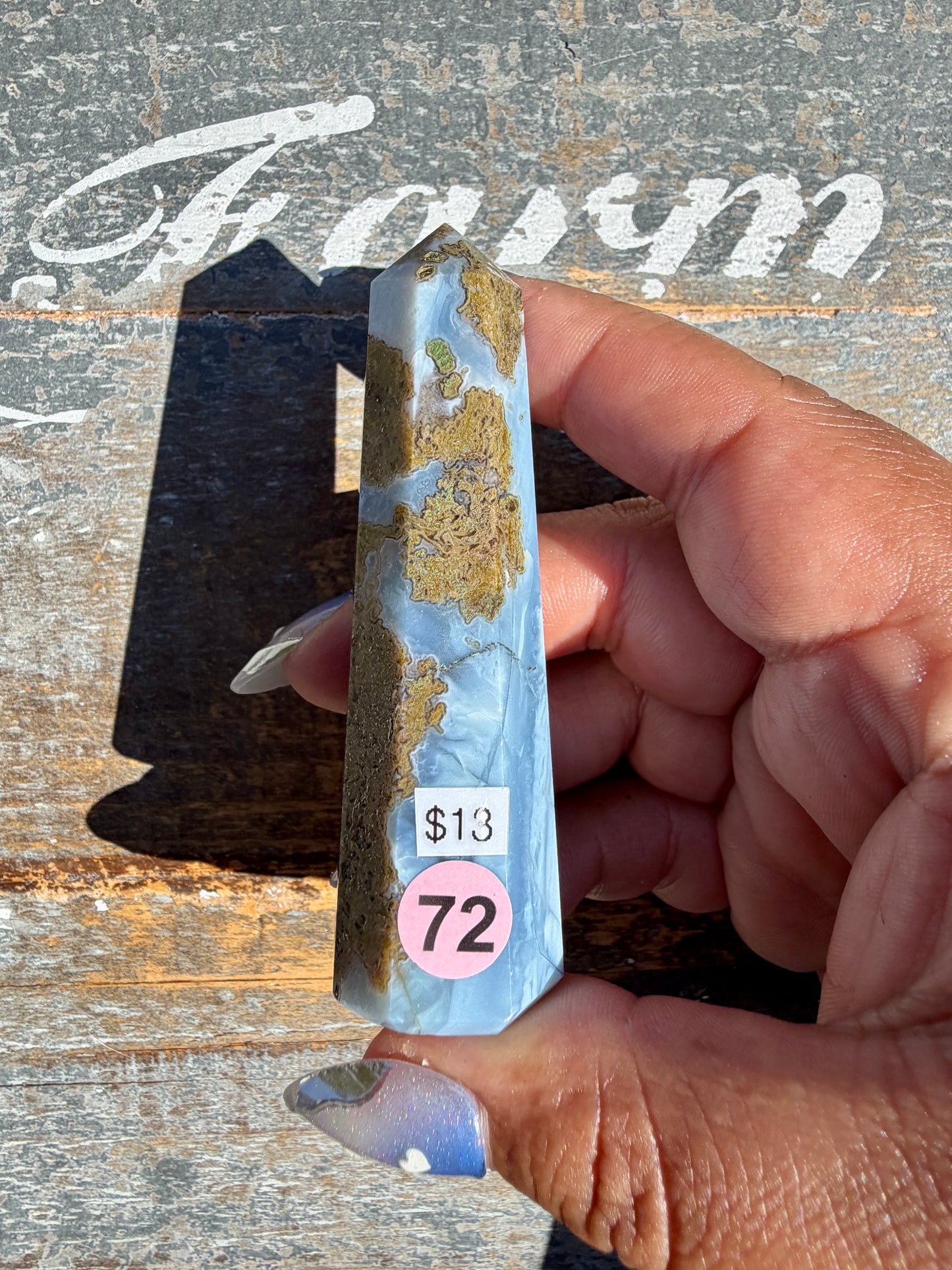 Gorgeous Blue Opal Tower | India | Opt 72
