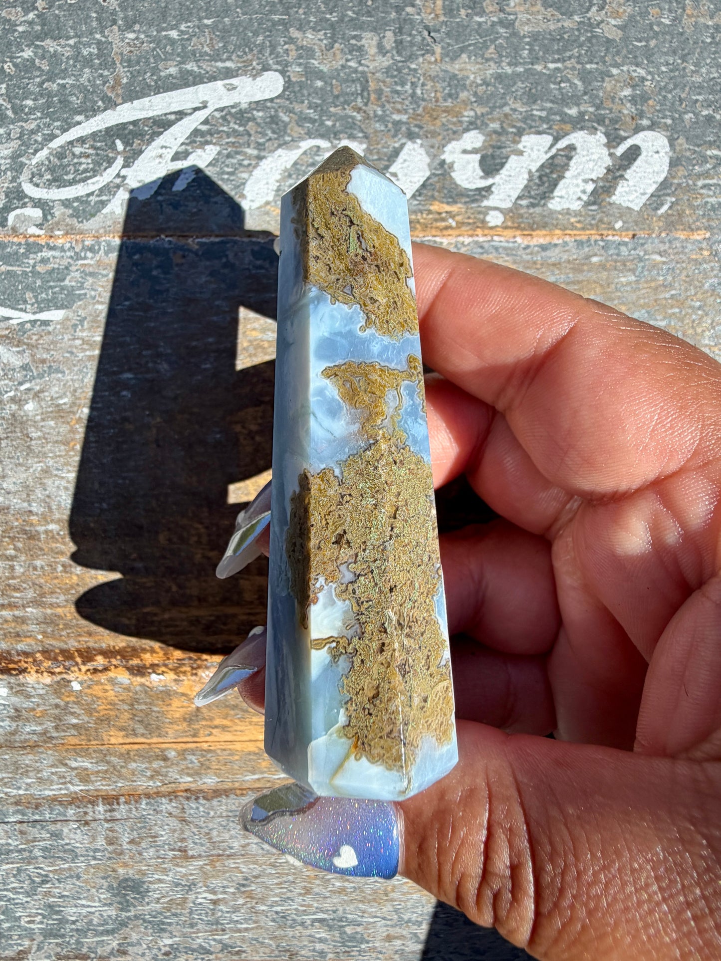 Gorgeous Blue Opal Tower | India | Opt 72