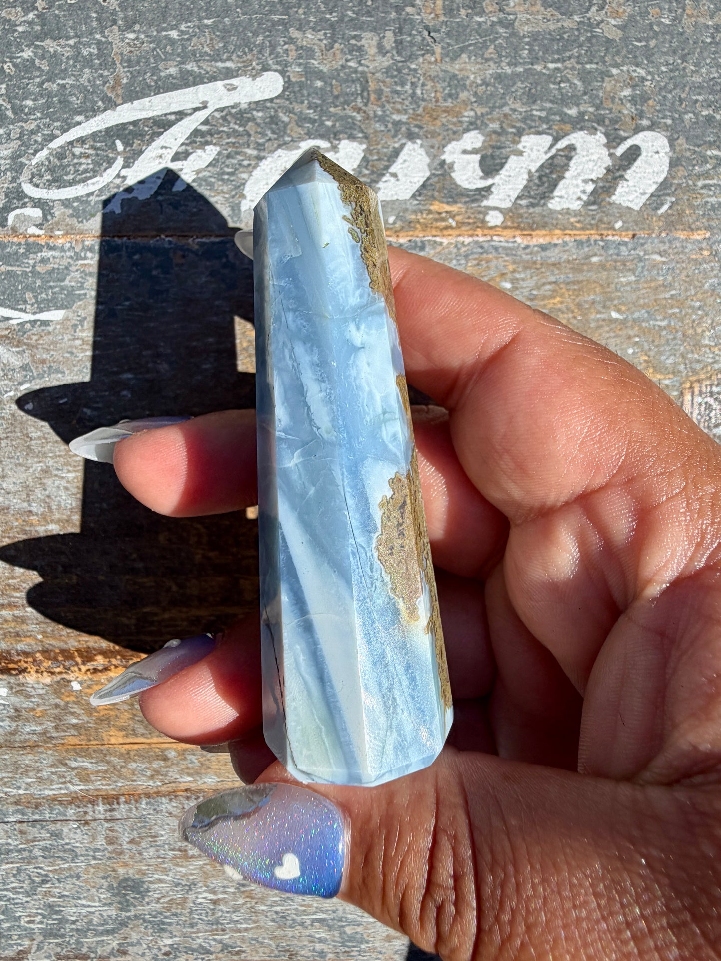 Gorgeous Blue Opal Tower | India | Opt 72