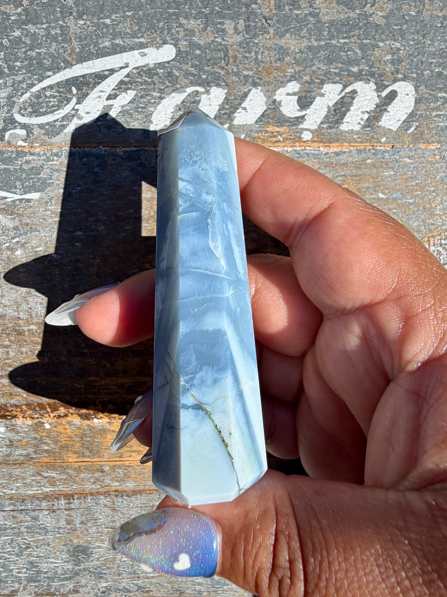 Gorgeous Blue Opal Tower | India | Opt 72