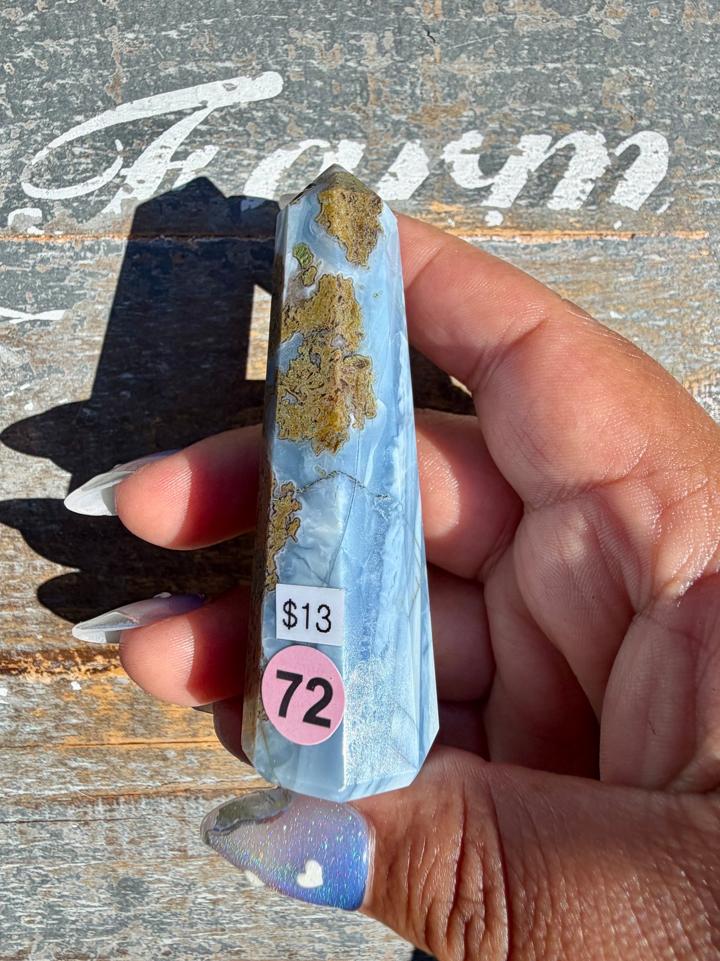 Gorgeous Blue Opal Tower | India | Opt 72