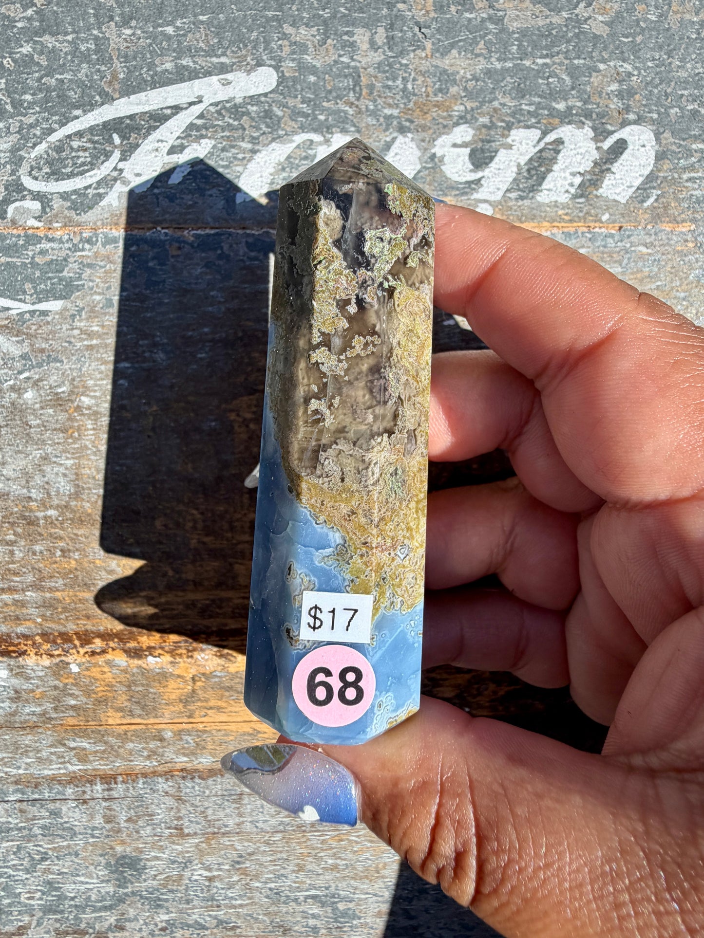 Gorgeous Blue Opal Tower | India | Opt 68