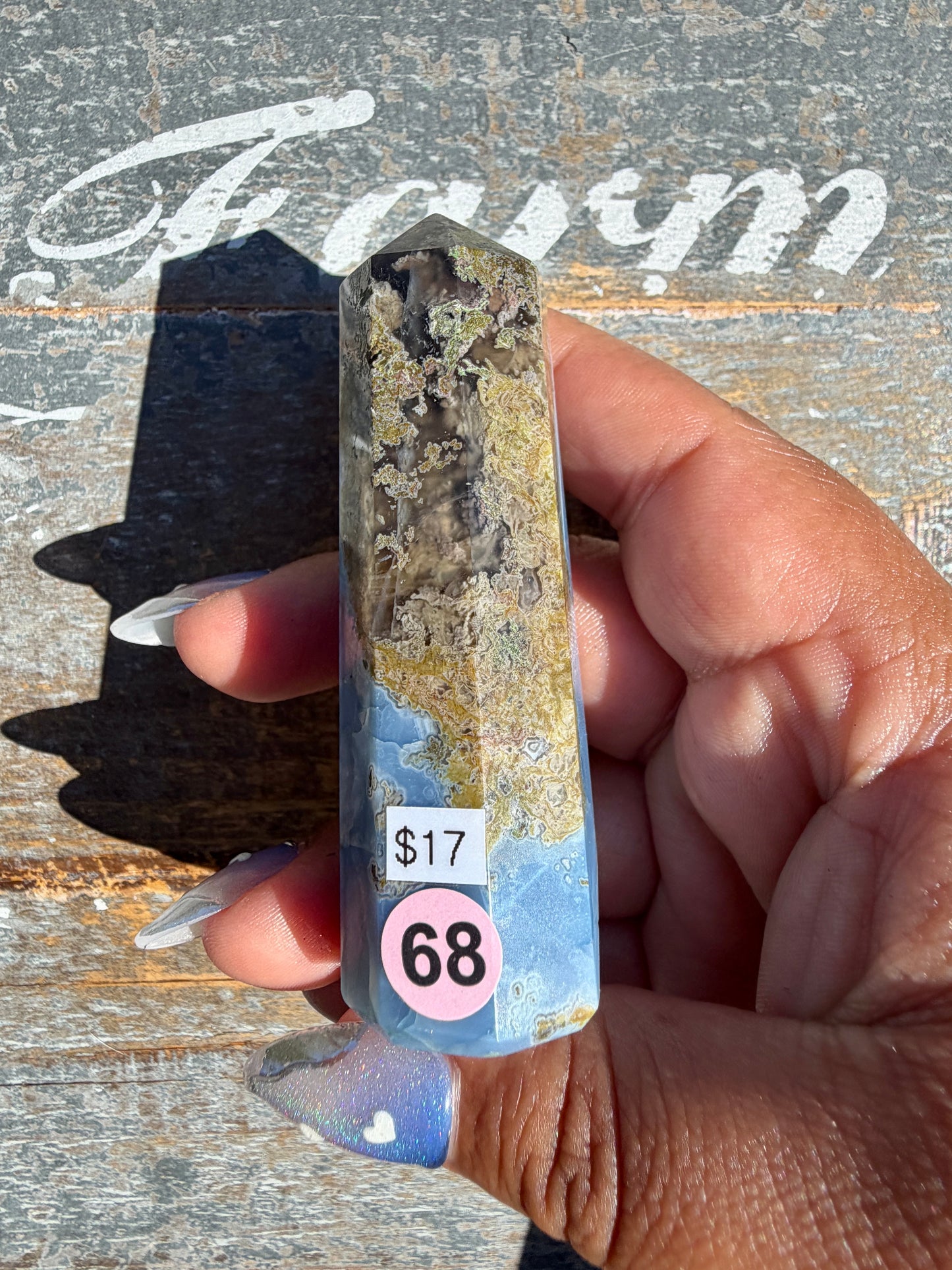 Gorgeous Blue Opal Tower | India | Opt 68
