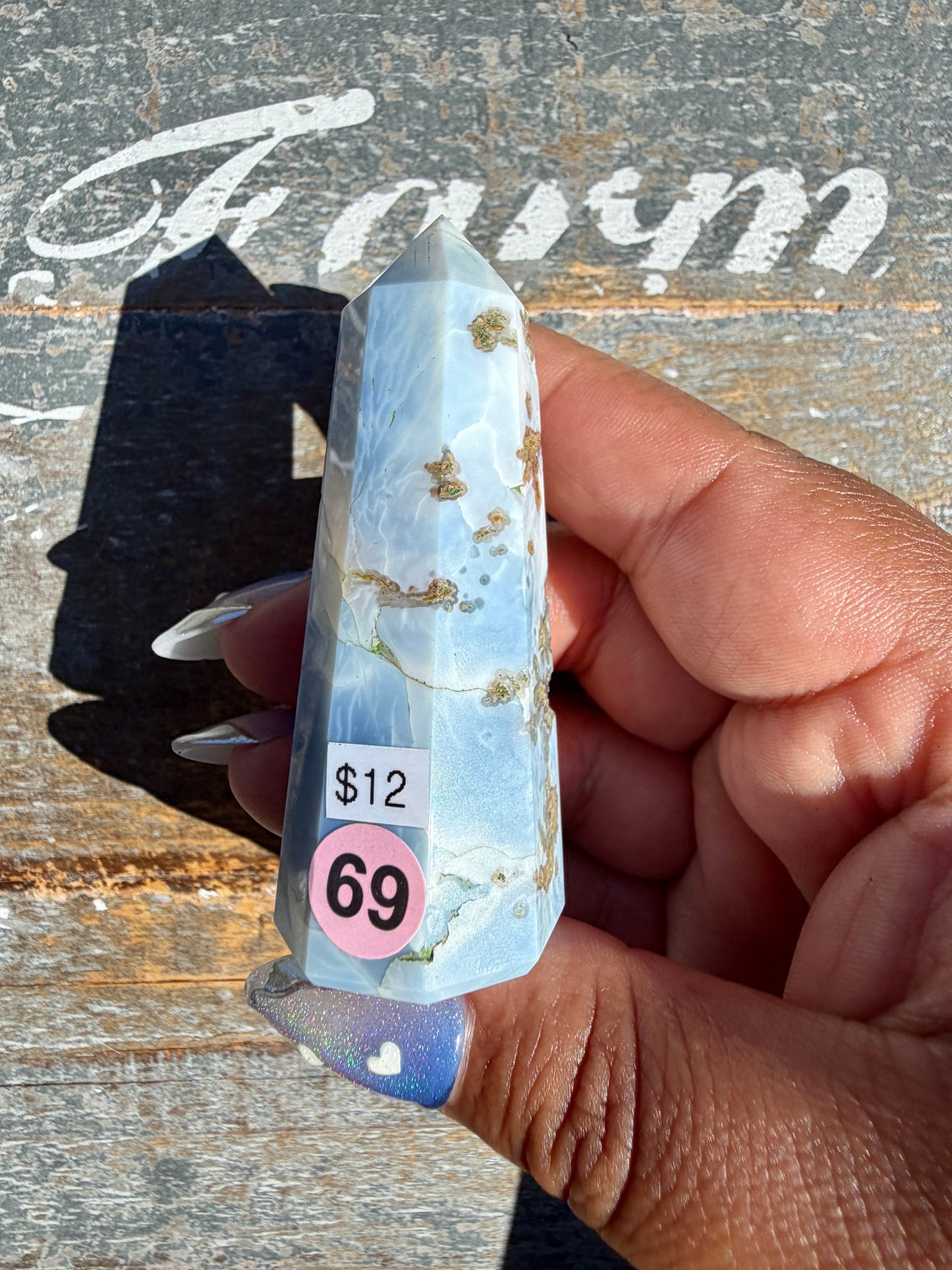 Gorgeous Blue Opal Tower | India | Opt 69