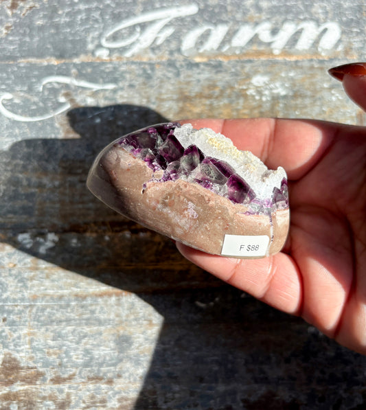 Gorgeous Illinois Fluorite Freeform | Opt F