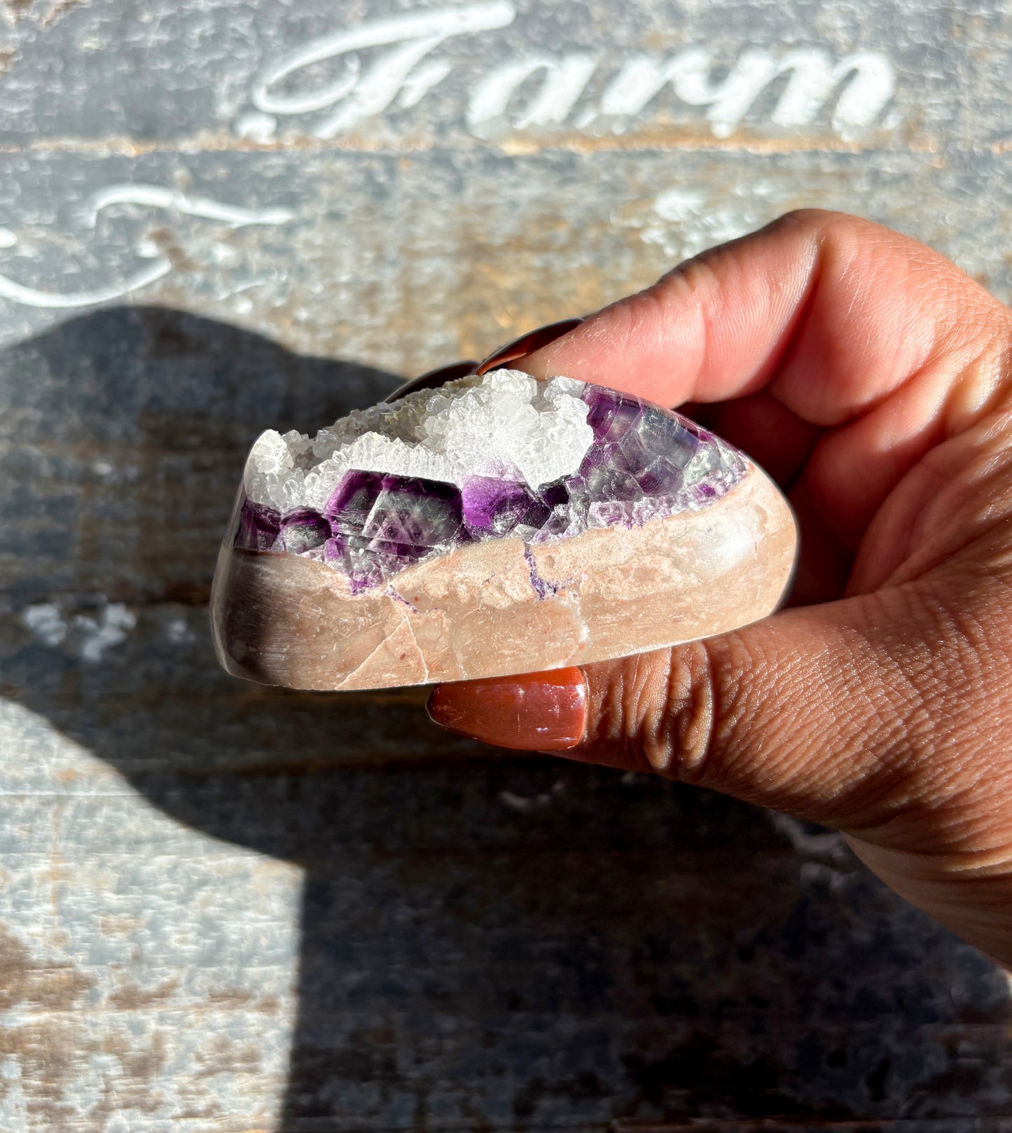Gorgeous Illinois Fluorite Freeform | Opt F