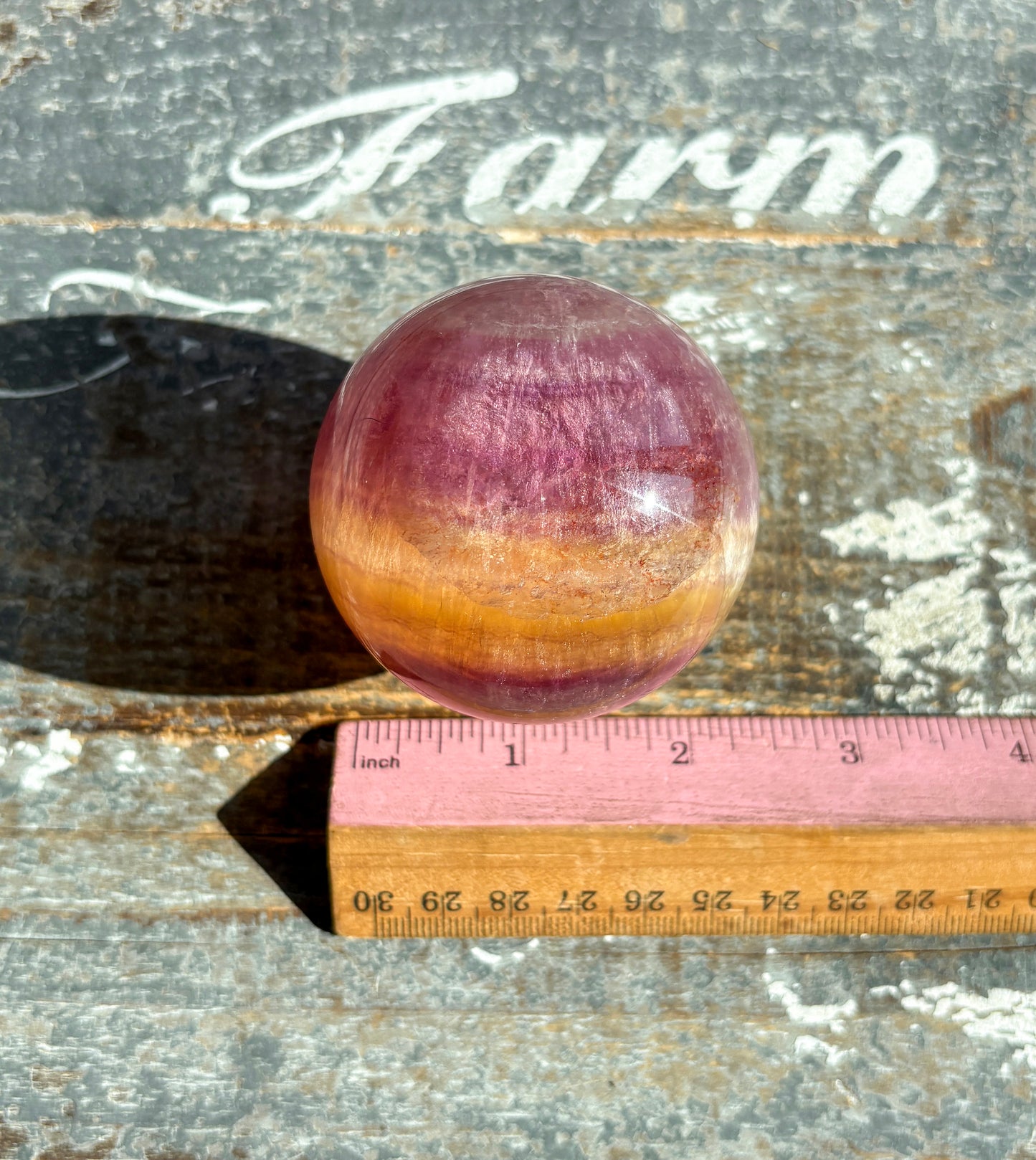 Gorgeous Candy Fluorite Fluorite Sphere | Opt I