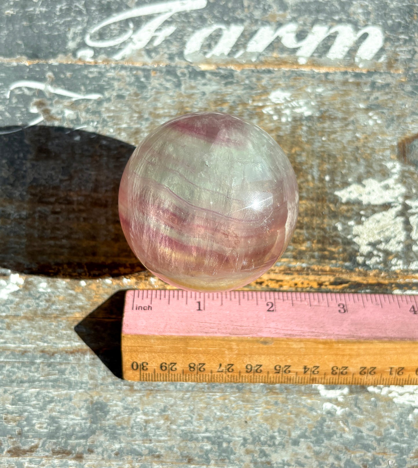 Gorgeous Candy Fluorite Fluorite Sphere | Opt E