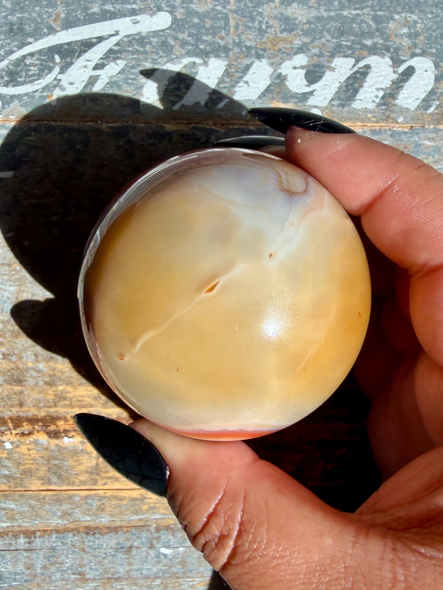 Gorgeous Druzy Carnelian Sphere | Opt 55
