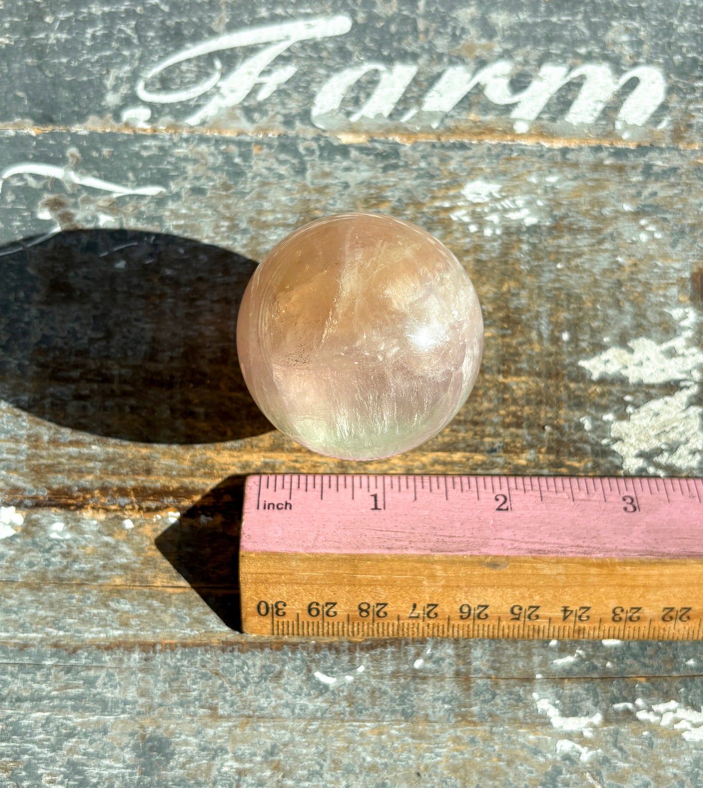 Gorgeous Candy Fluorite Fluorite Sphere | Opt L