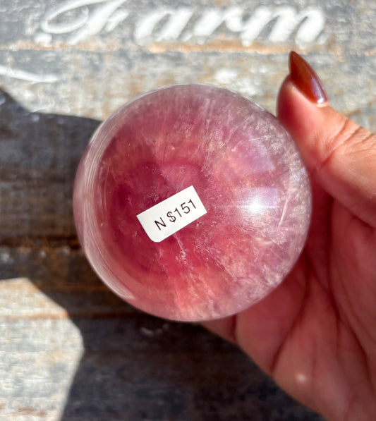 Gorgeous Candy Fluorite Fluorite Sphere | Opt N