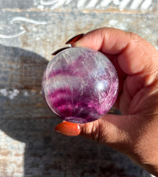 Gorgeous Candy Fluorite Fluorite Sphere | Opt O