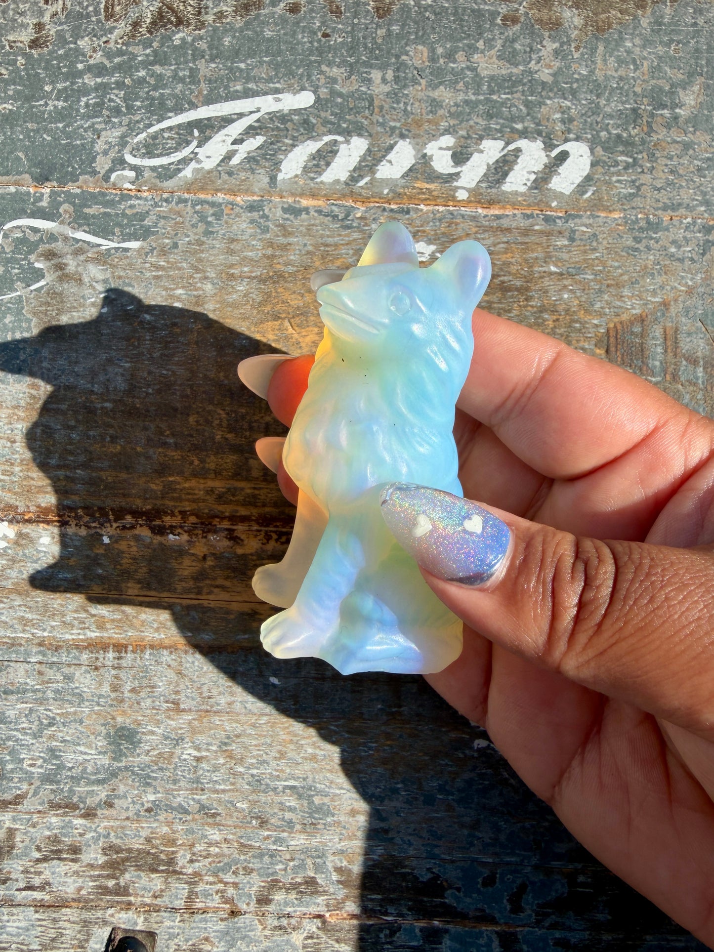 Imperfect Opalite Wolf | Opt W