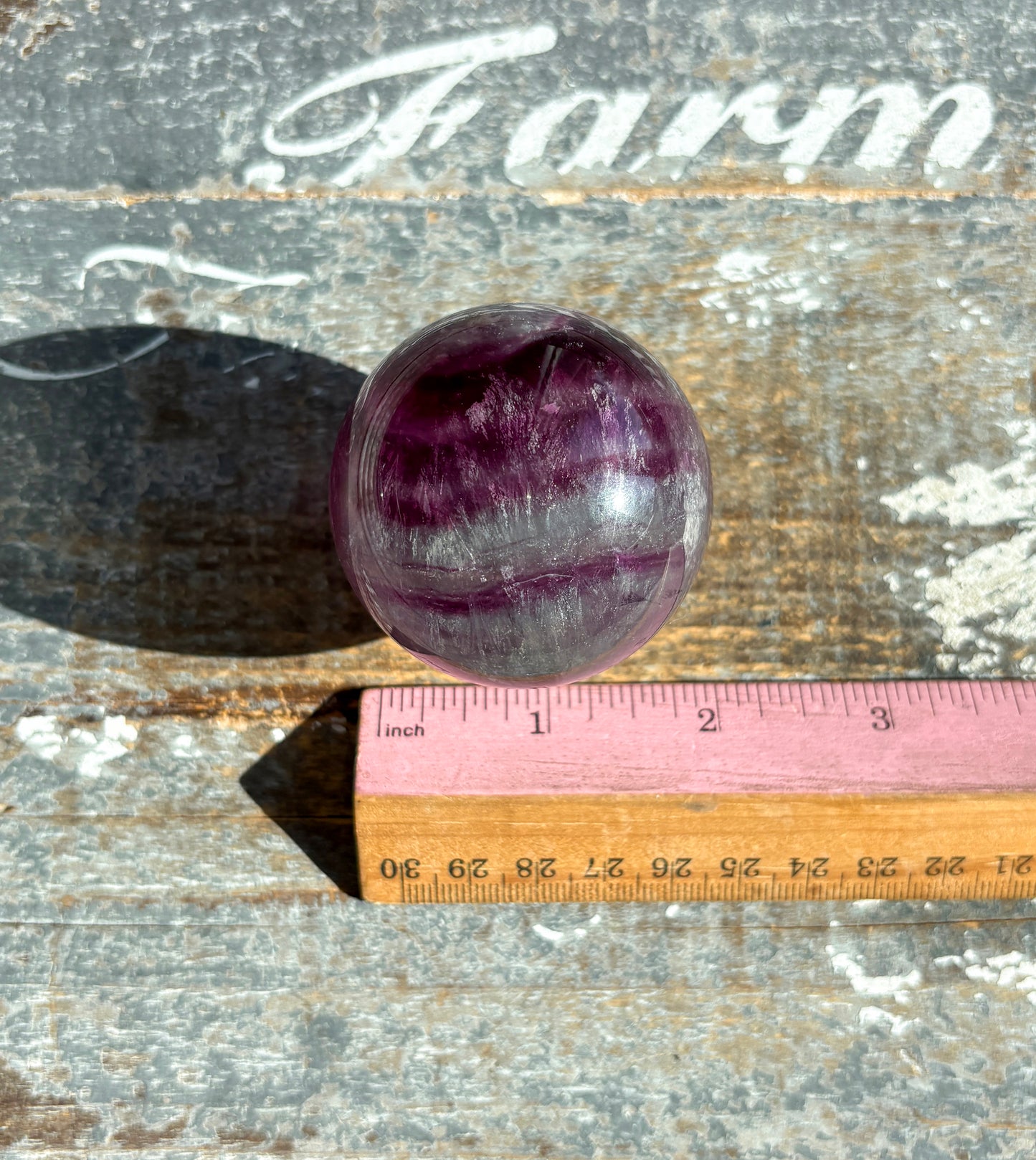 Gorgeous Candy Fluorite Fluorite Sphere | Opt O