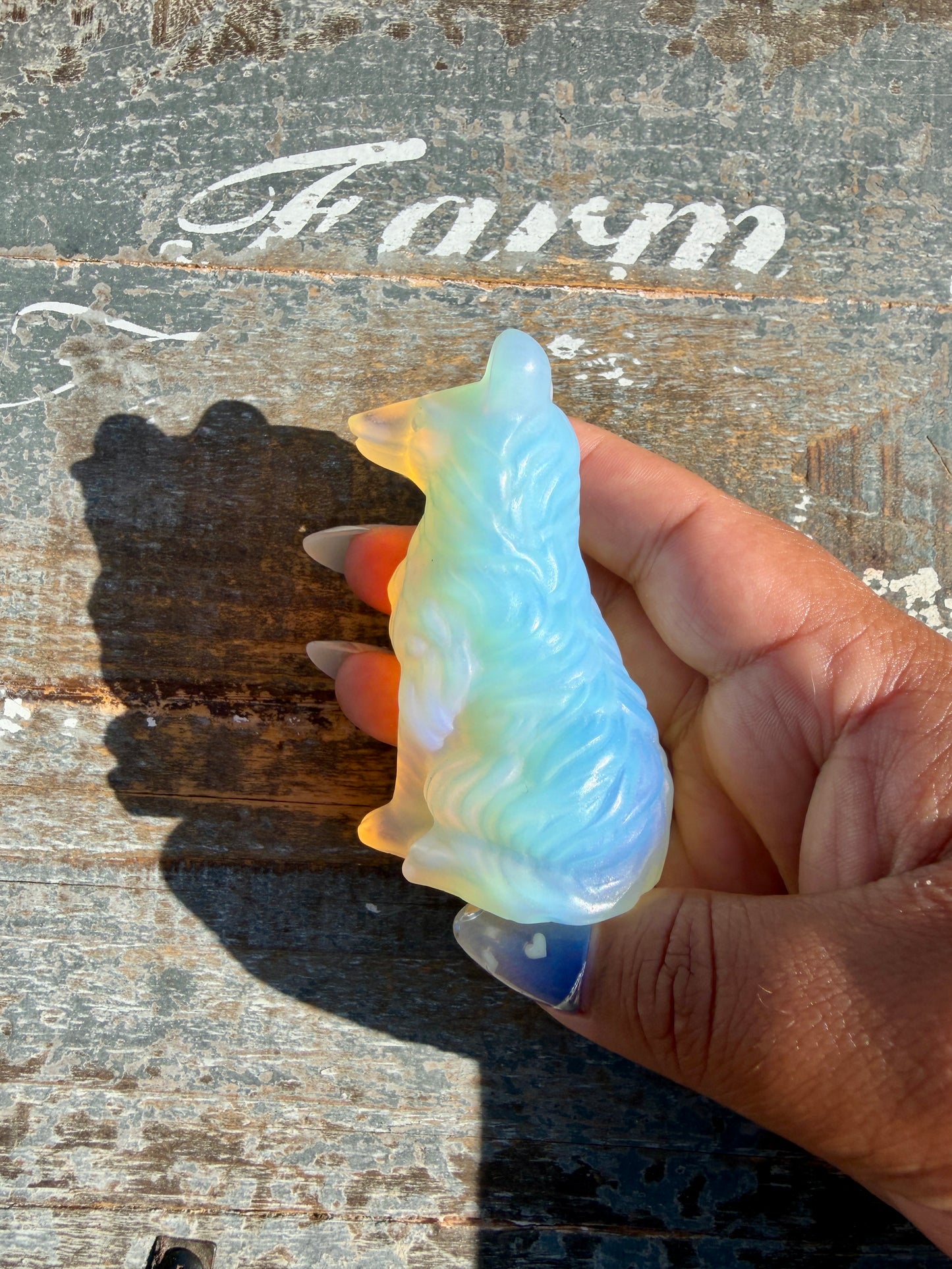 Imperfect Opalite Wolf | Opt W